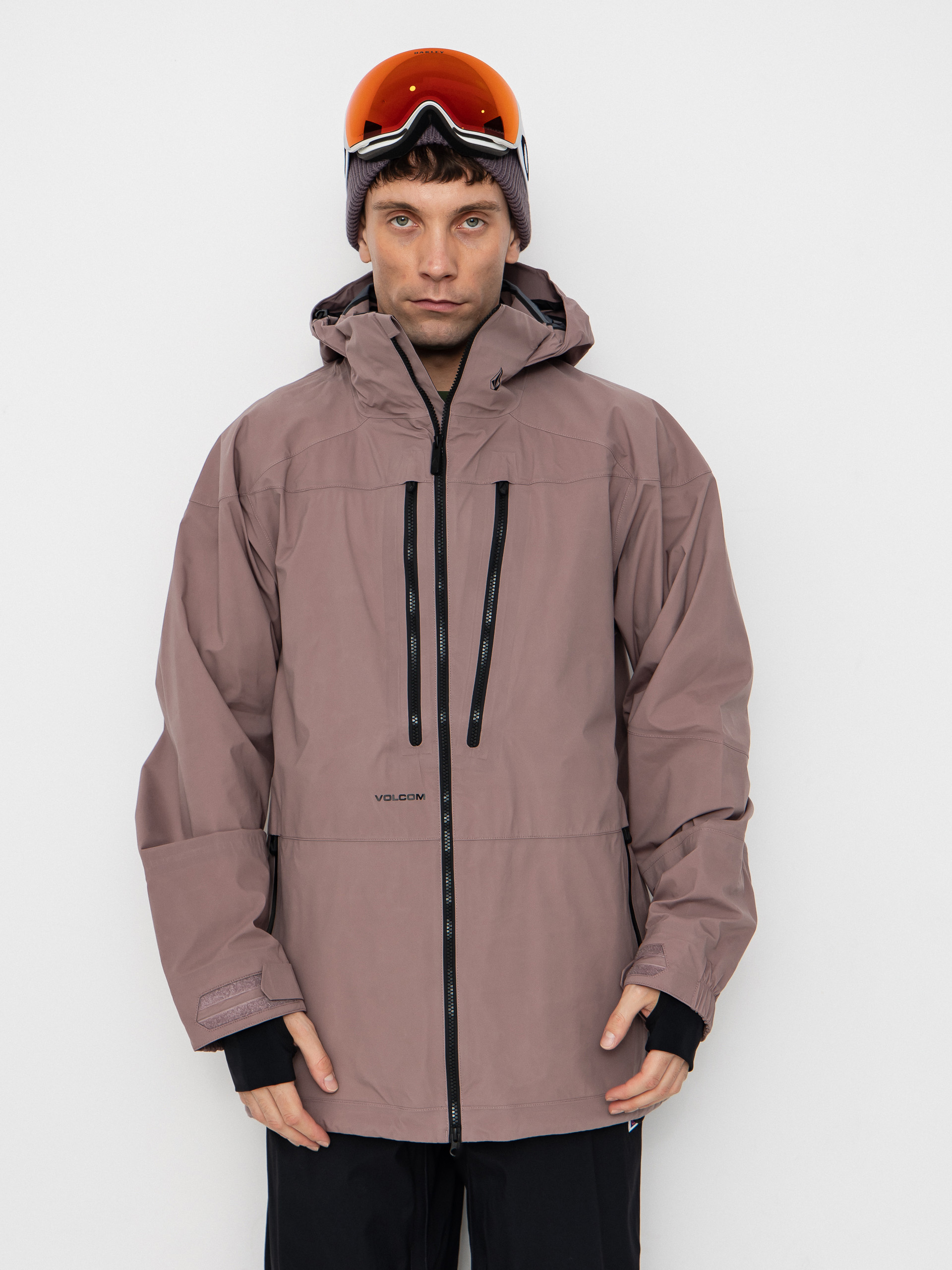 Pánská Snowboardová bunda Volcom Guch Stretch Gore (mauve)