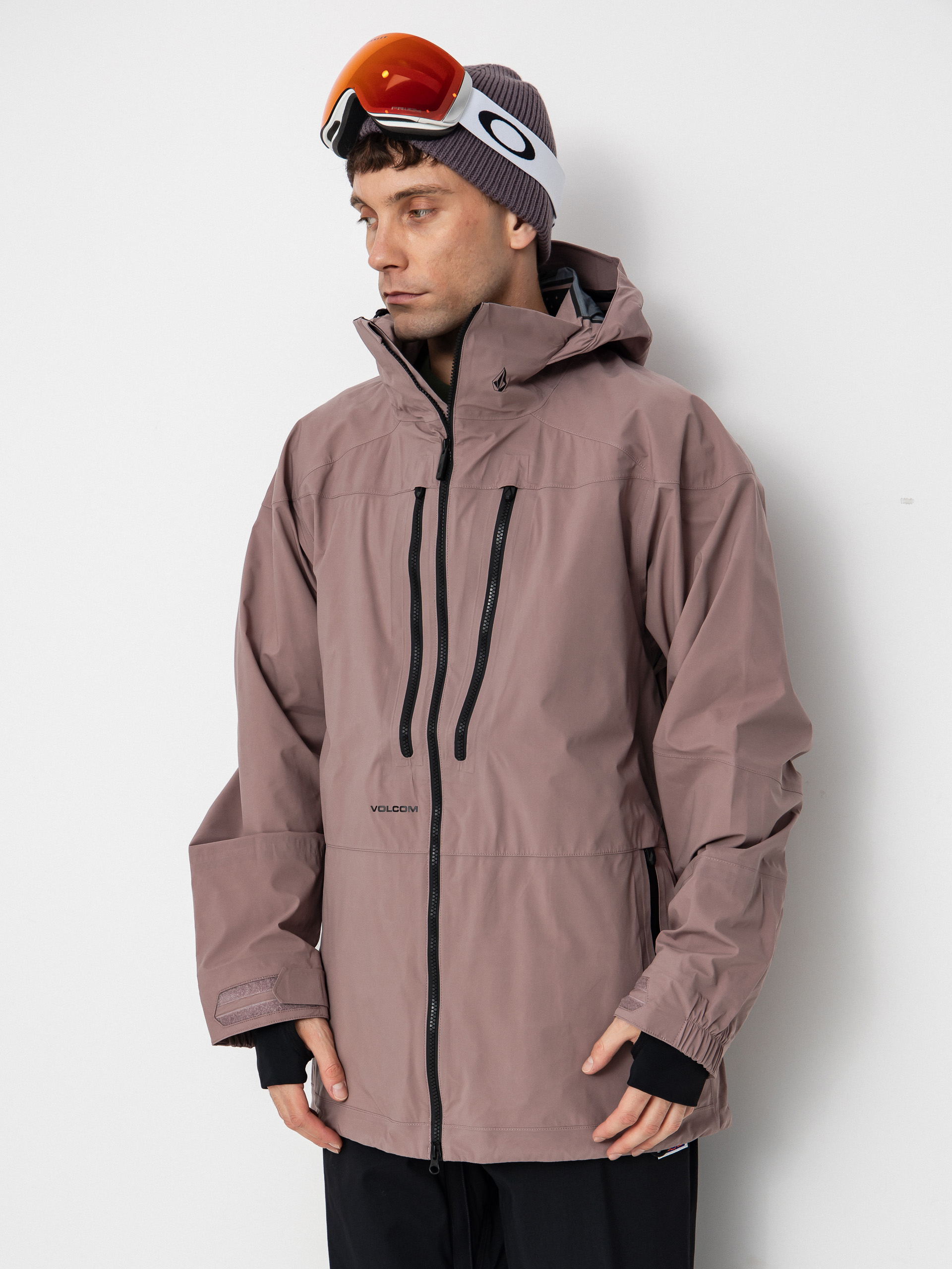 Pánská Snowboardová bunda Volcom Guch Stretch Gore (mauve)
