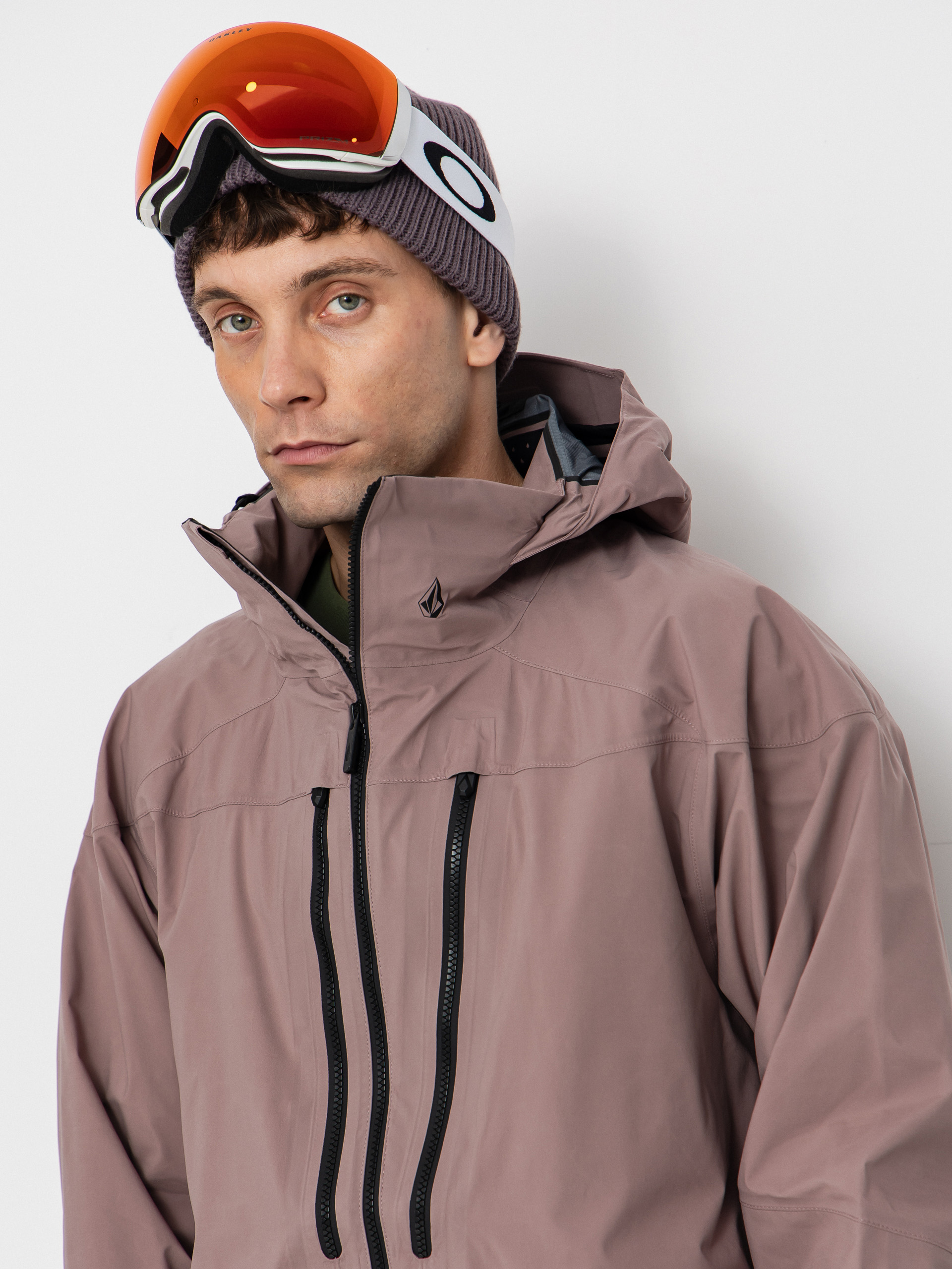 Pánská Snowboardová bunda Volcom Guch Stretch Gore (mauve)