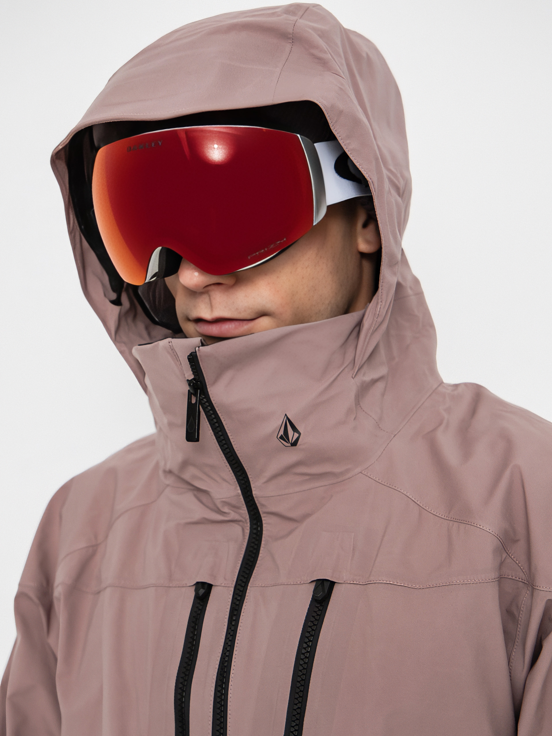 Pánská Snowboardová bunda Volcom Guch Stretch Gore (mauve)