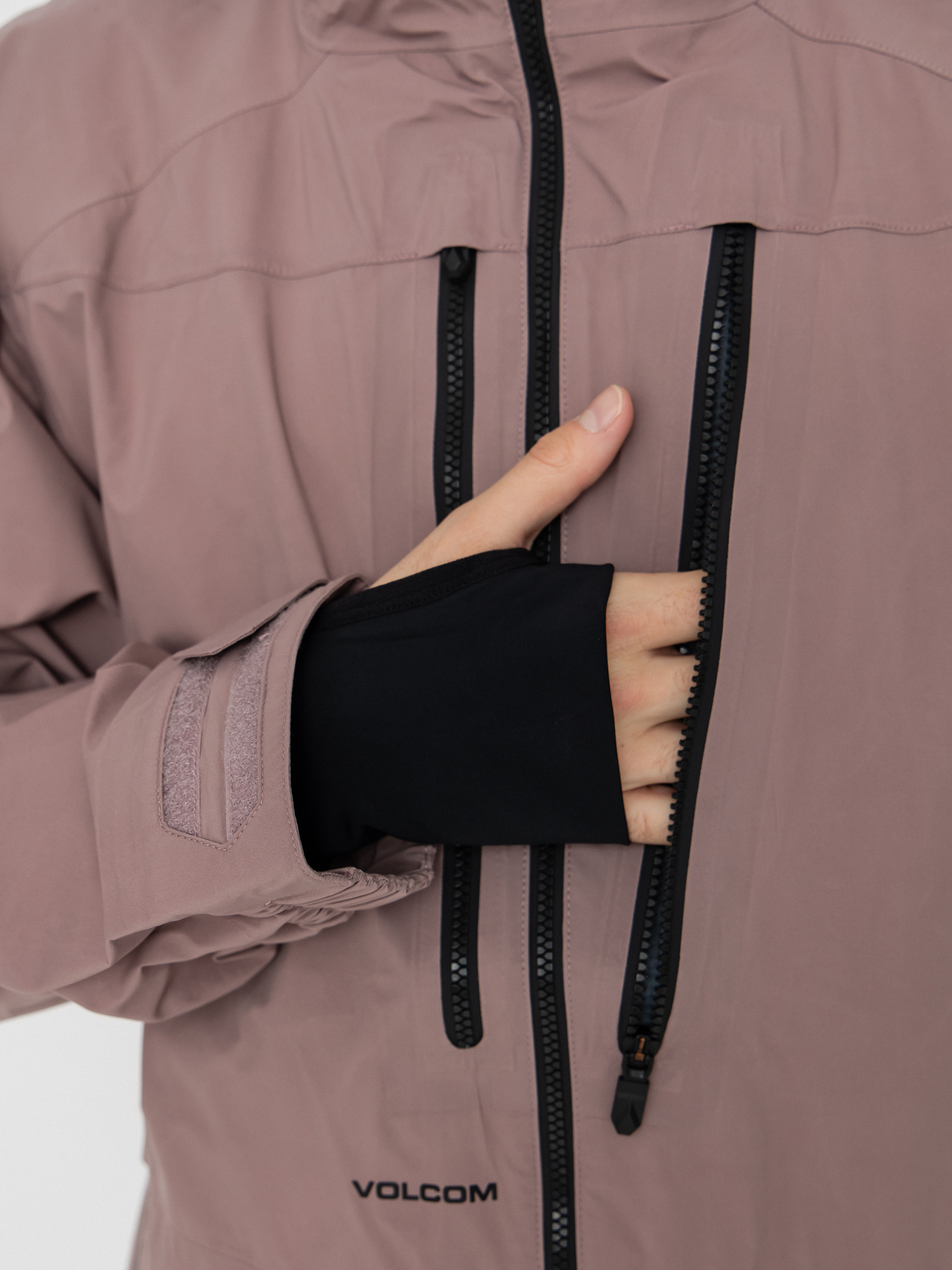 Pánská Snowboardová bunda Volcom Guch Stretch Gore (mauve)