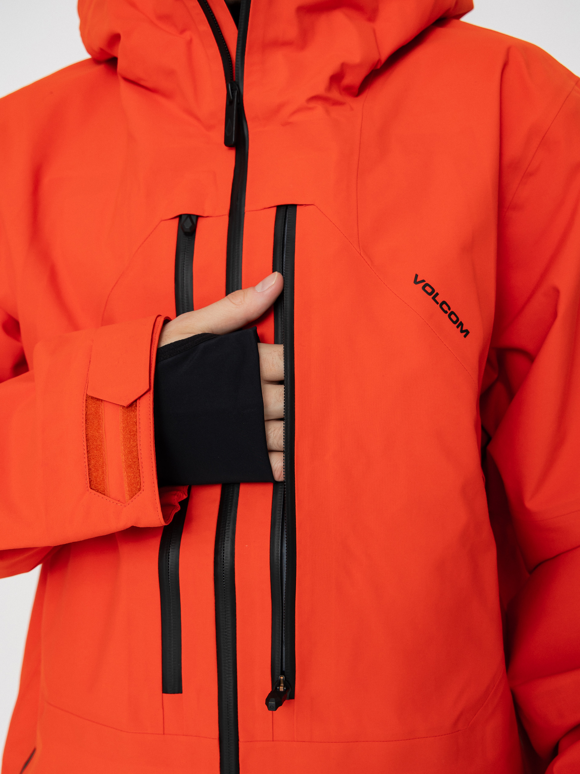 Pánská Snowboardová bunda Volcom Anyox Guide Gore Pro Shell (orange shock)