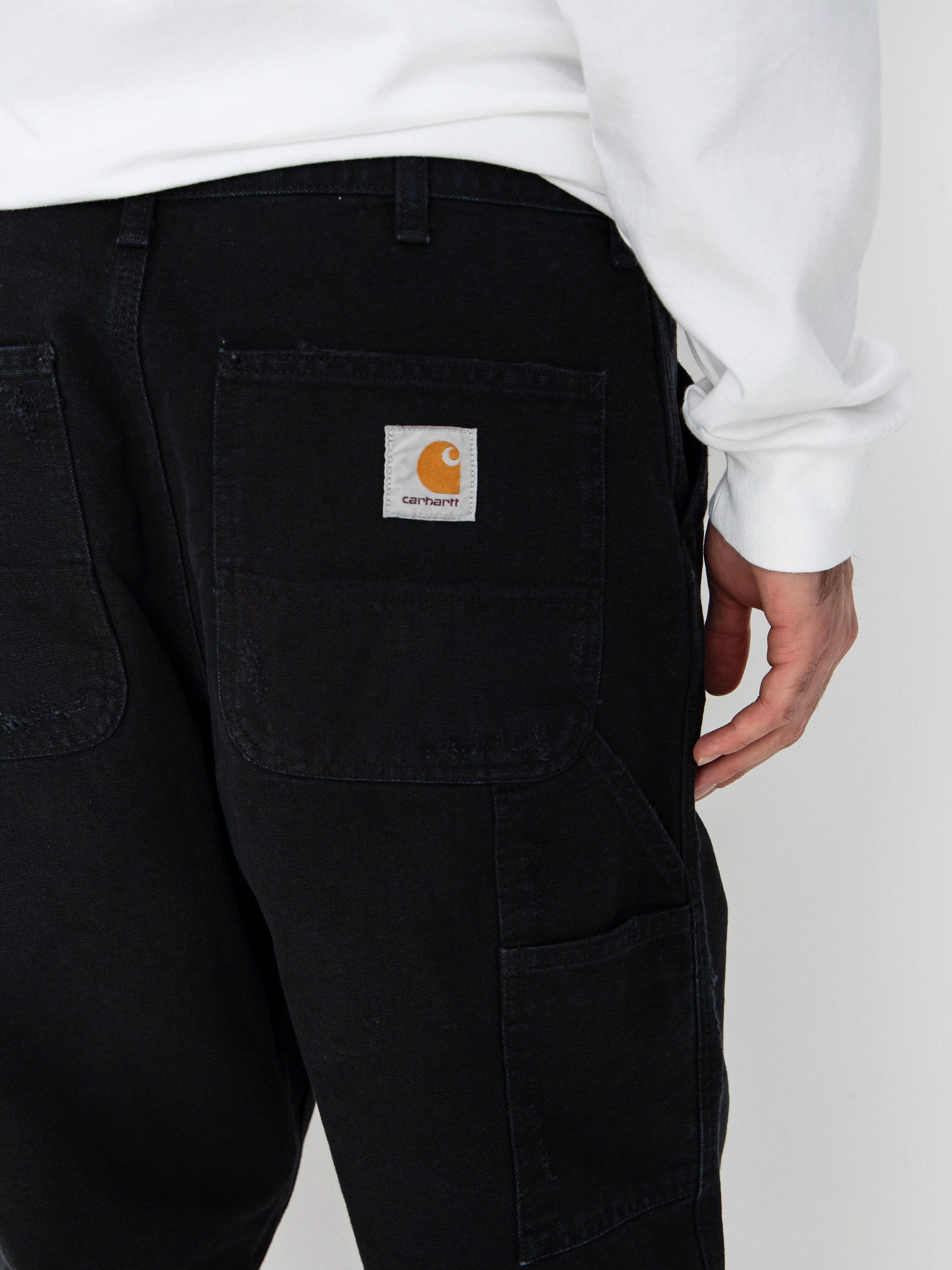 Kalhoty Carhartt WIP Single Knee (black)