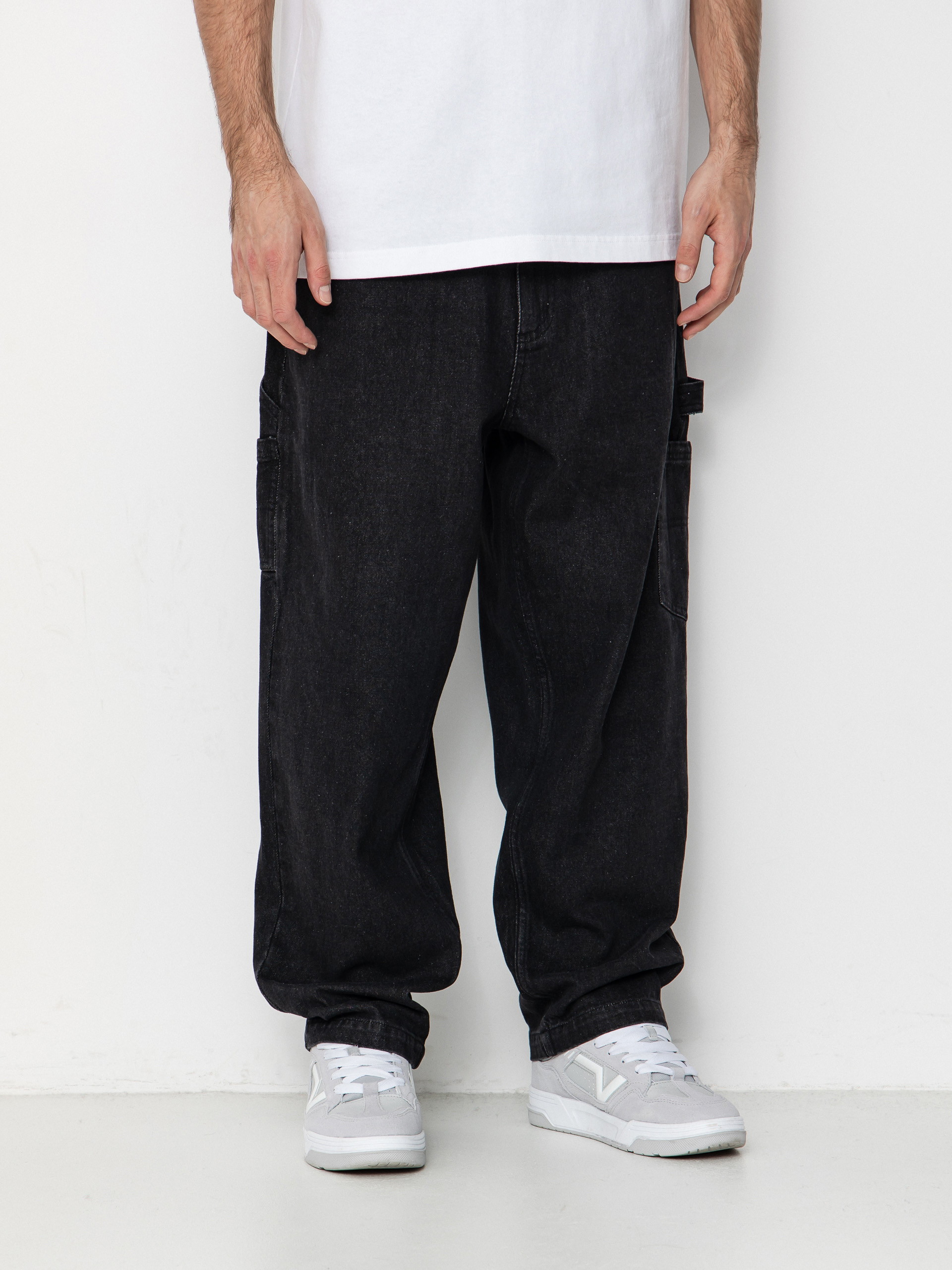 Kalhoty Santa Cruz Carpenter Big (black wash)