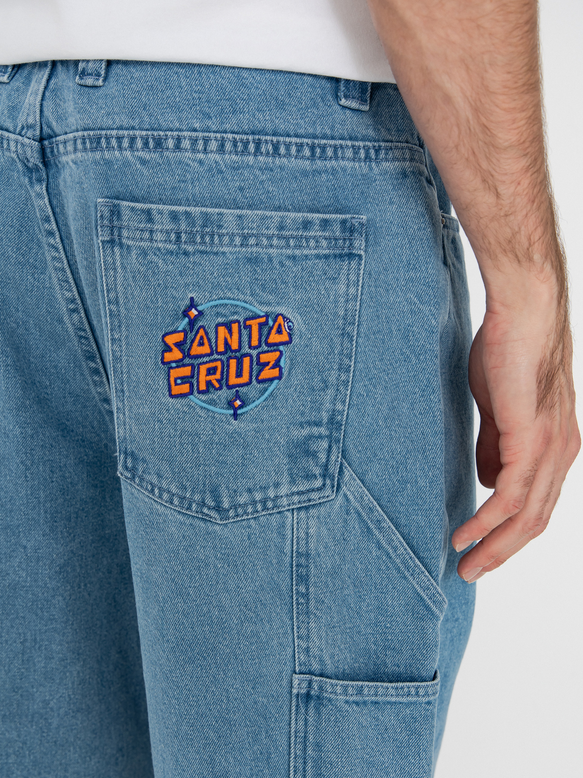 Kalhoty Santa Cruz Tripper Carpenter Big (stone wash)