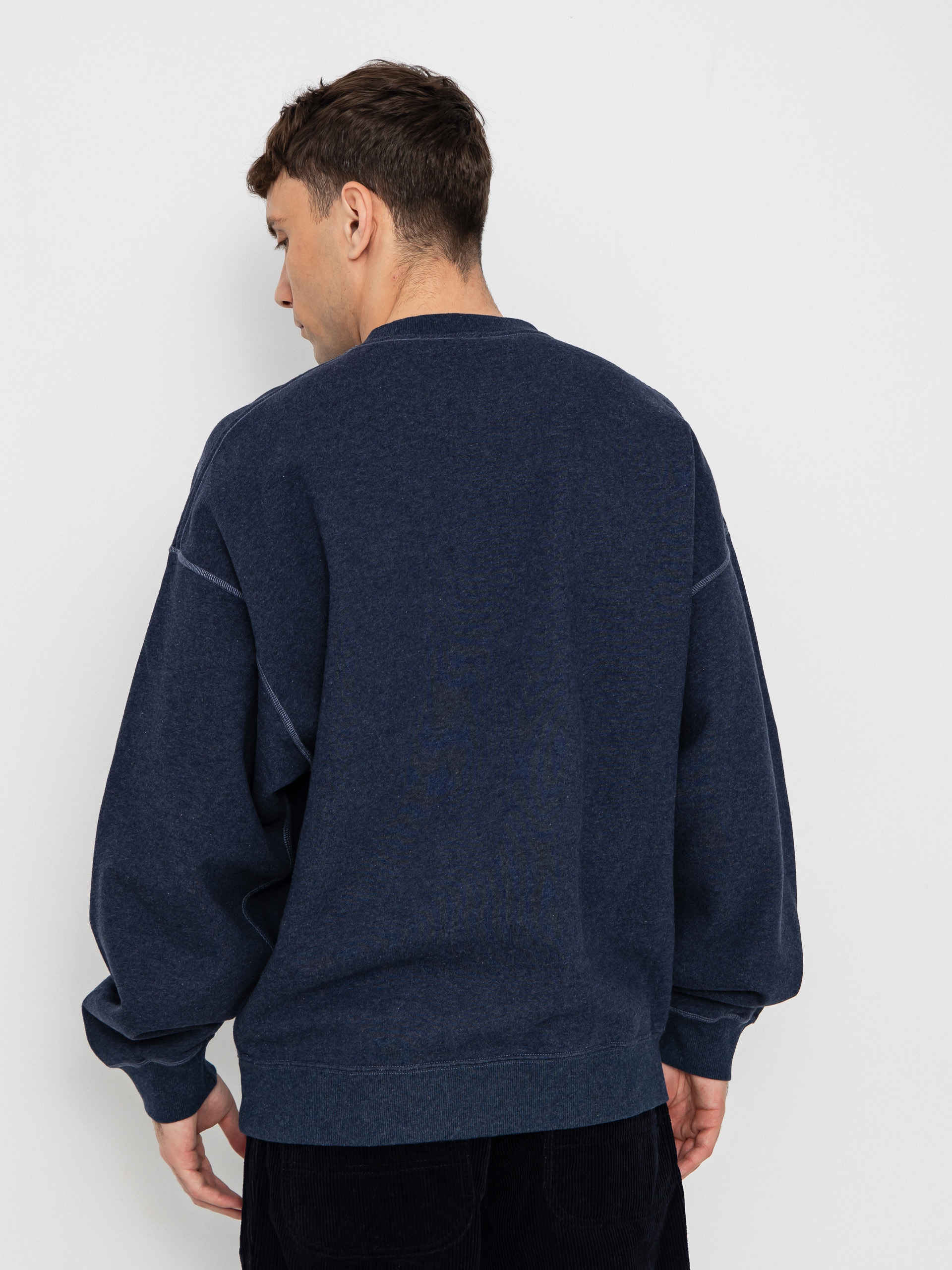 Mikina Polar Skate Frankie Crewneck (navy melange)