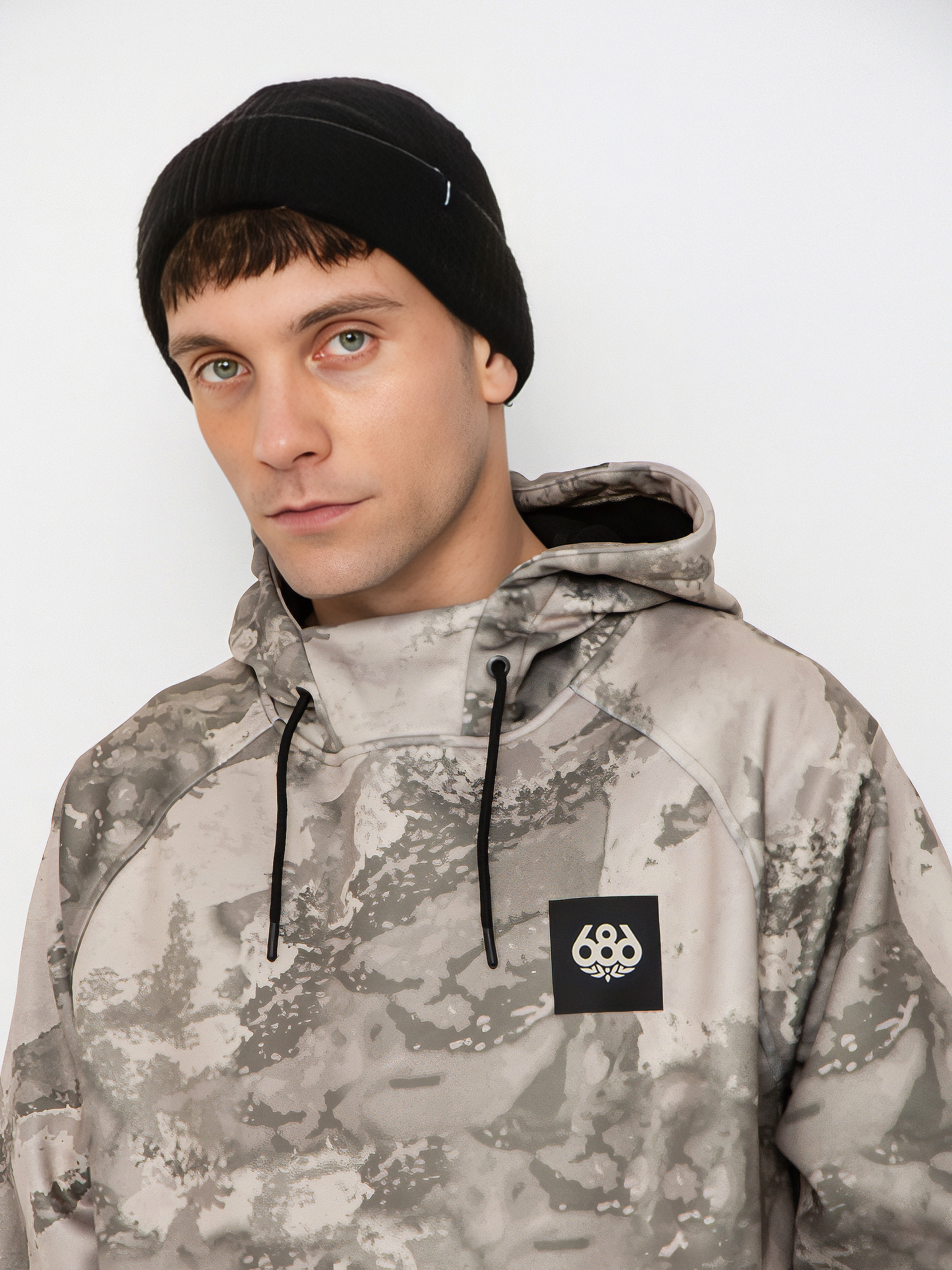 Pánská Termomikina  686 Bonded Fleece HD (limestone hemisphere print)