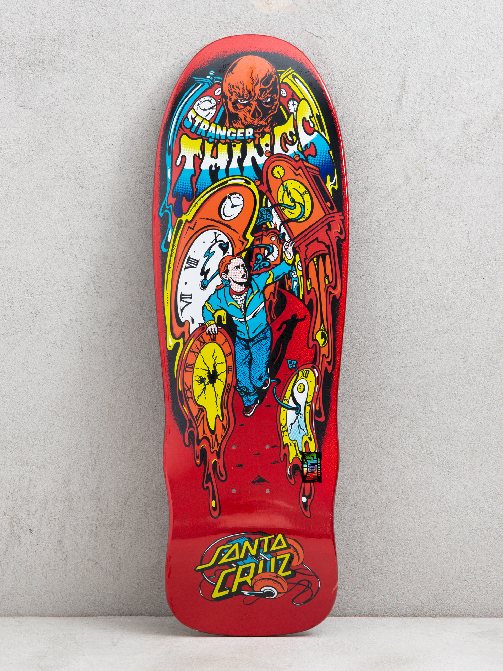 Deska Santa Cruz X Stranger Things Grabke Max Melting Clock