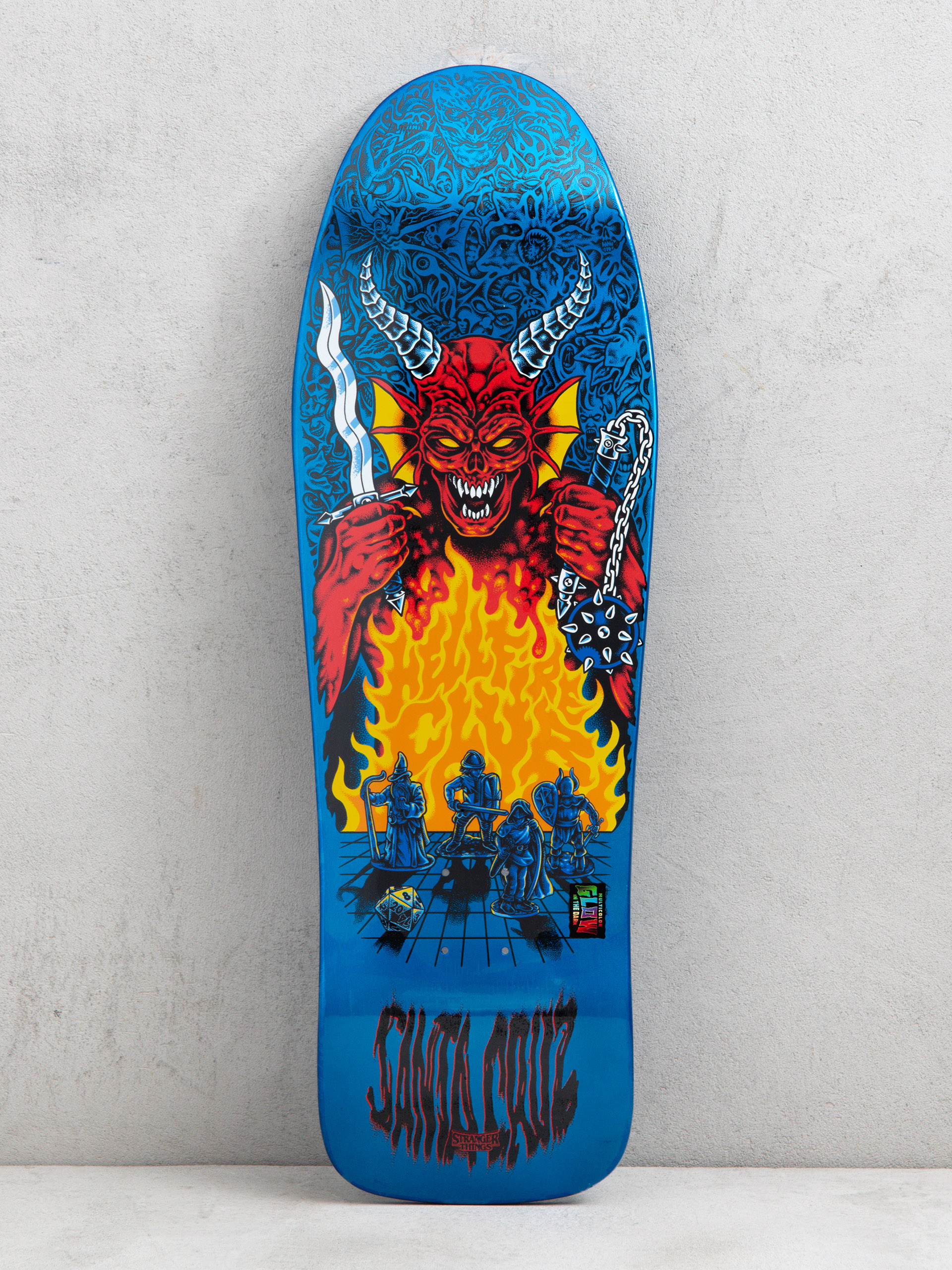 Deska Santa Cruz X Stranger Things Knox Hellfire Pit