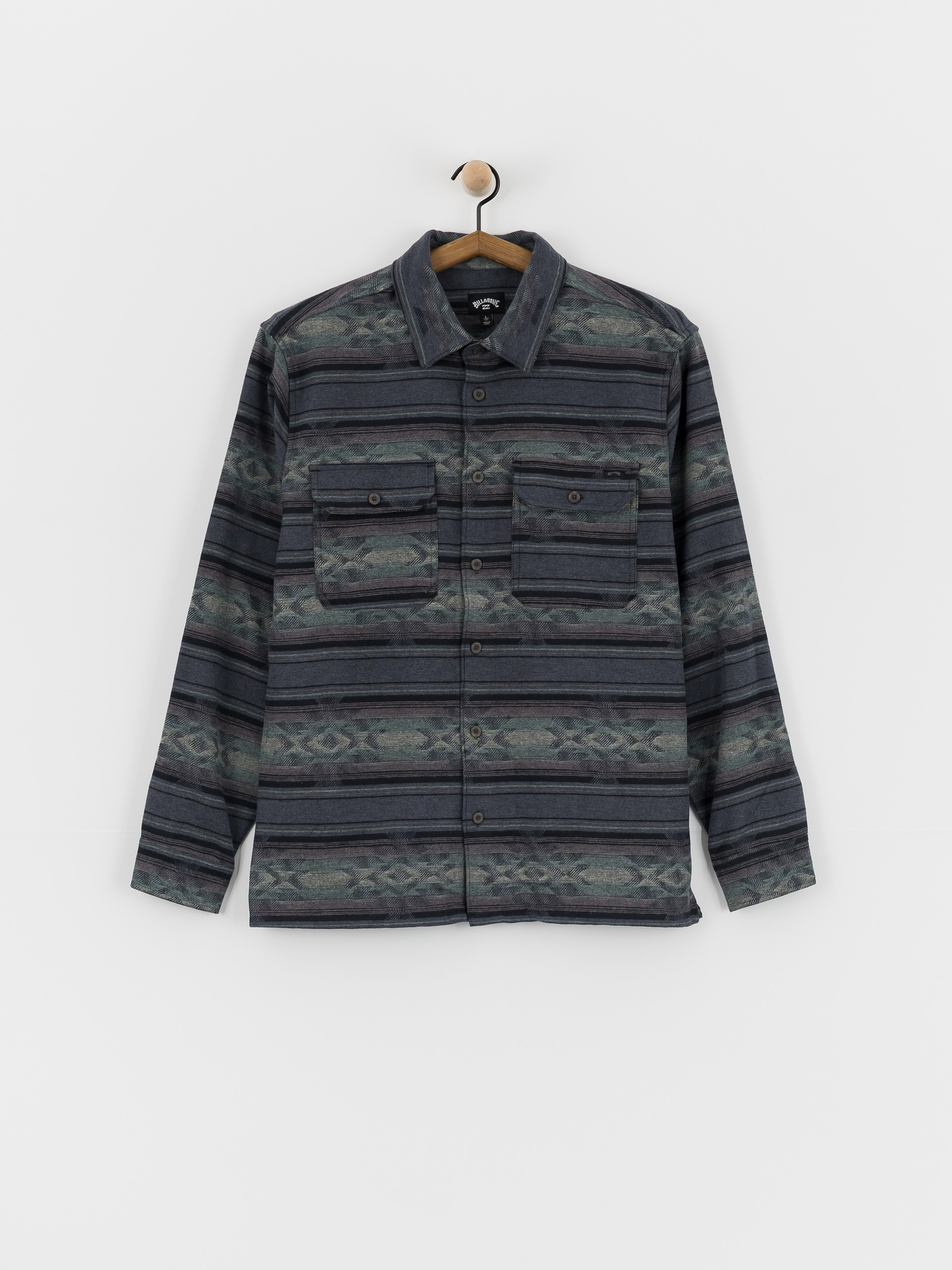 Košile Billabong Offshore Jacquard Flannel (ombre blue)