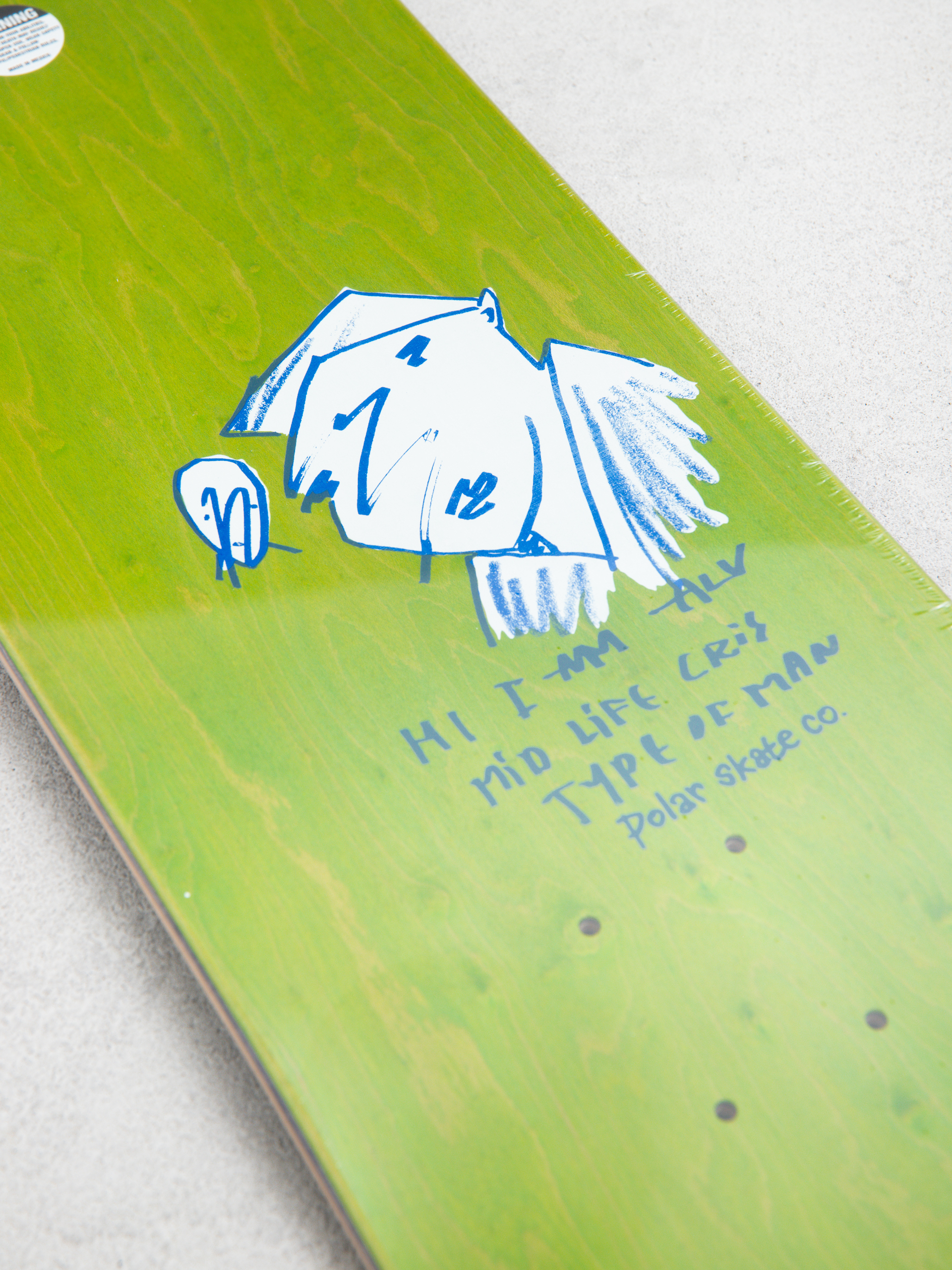 Deska Polar Skate Team Tied Up (multi)