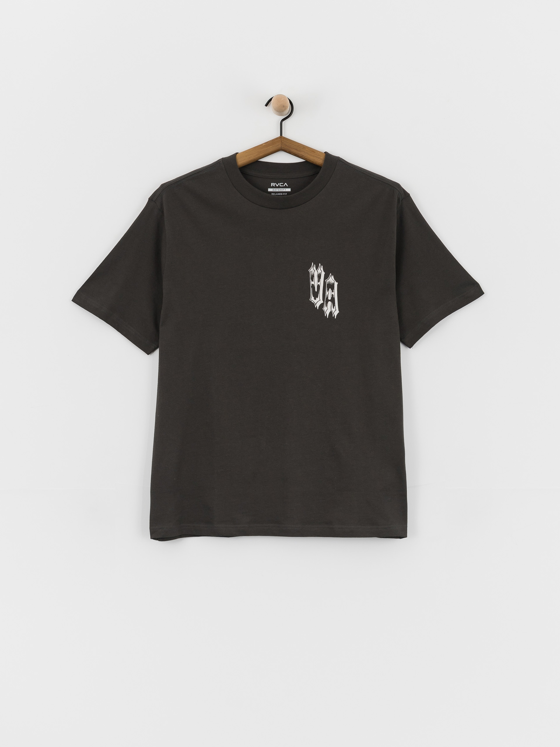 Tričko RVCA Double Trouble (pirate black)