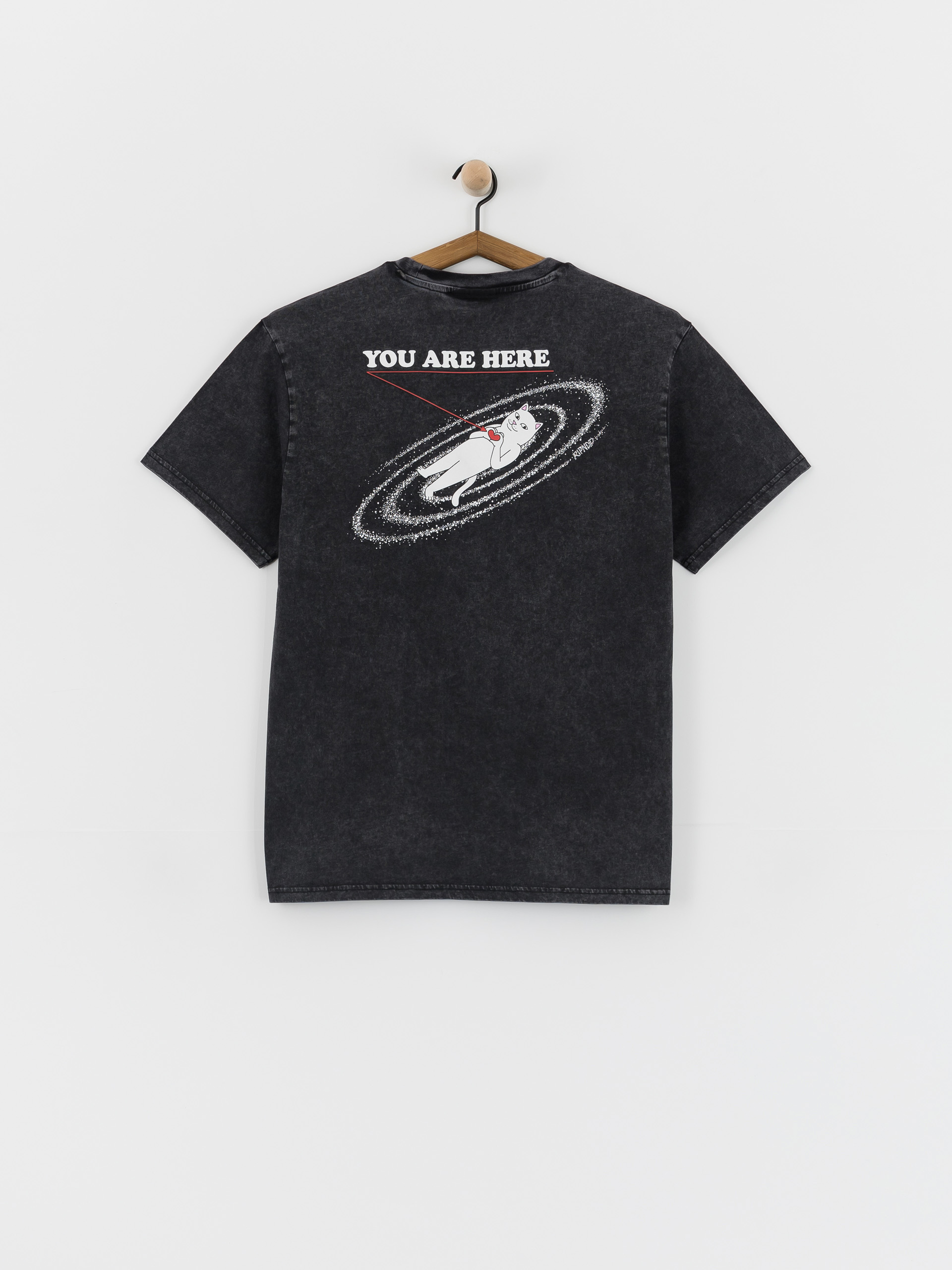 Tričko RipNDip You Are Here (black)