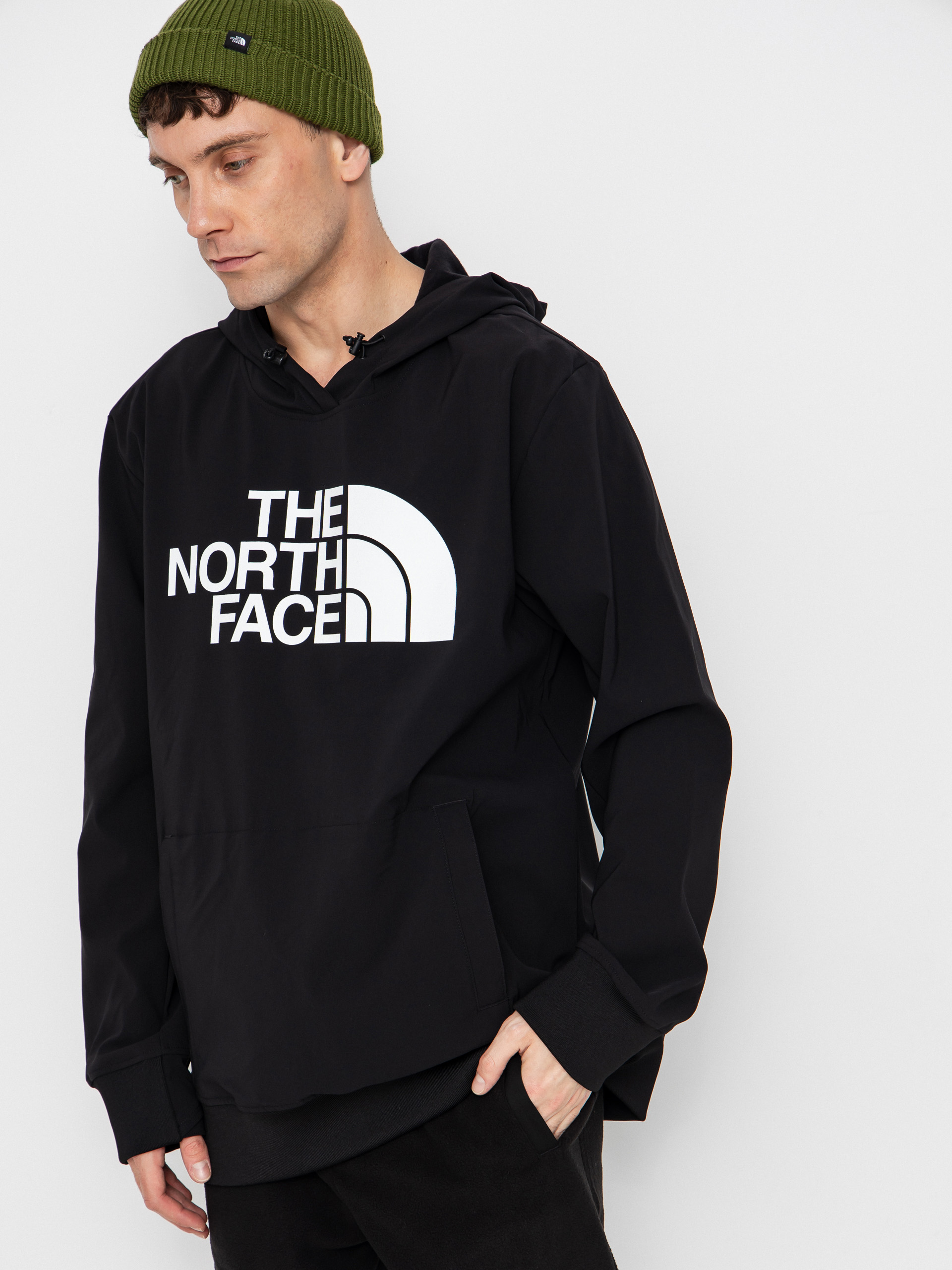 Mikina s kapucí The North Face Tekno Logo HD (tnf black npf)