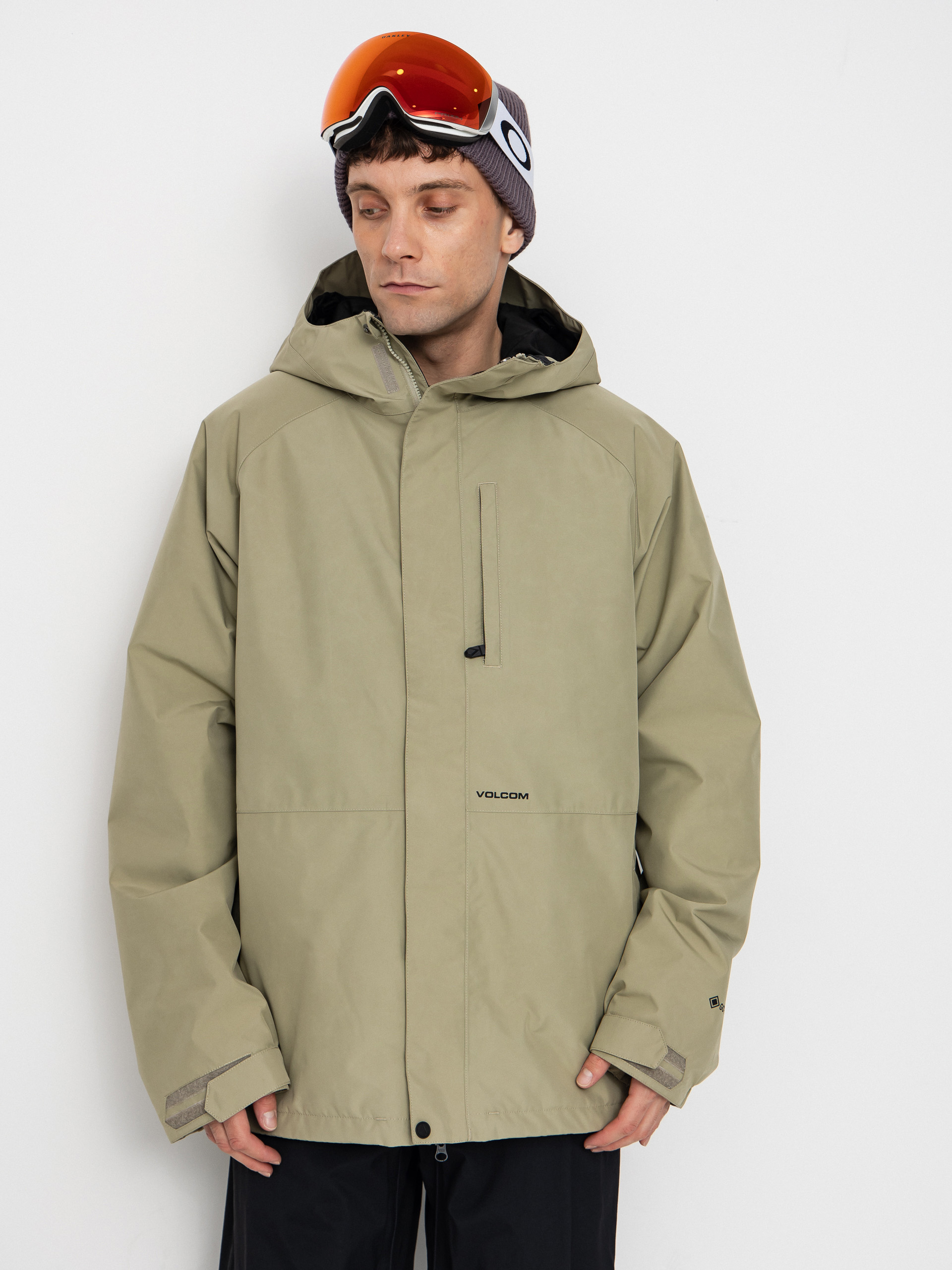 Pánská Snowboardová bunda Volcom Dua Ins Gore Tex (moss green)