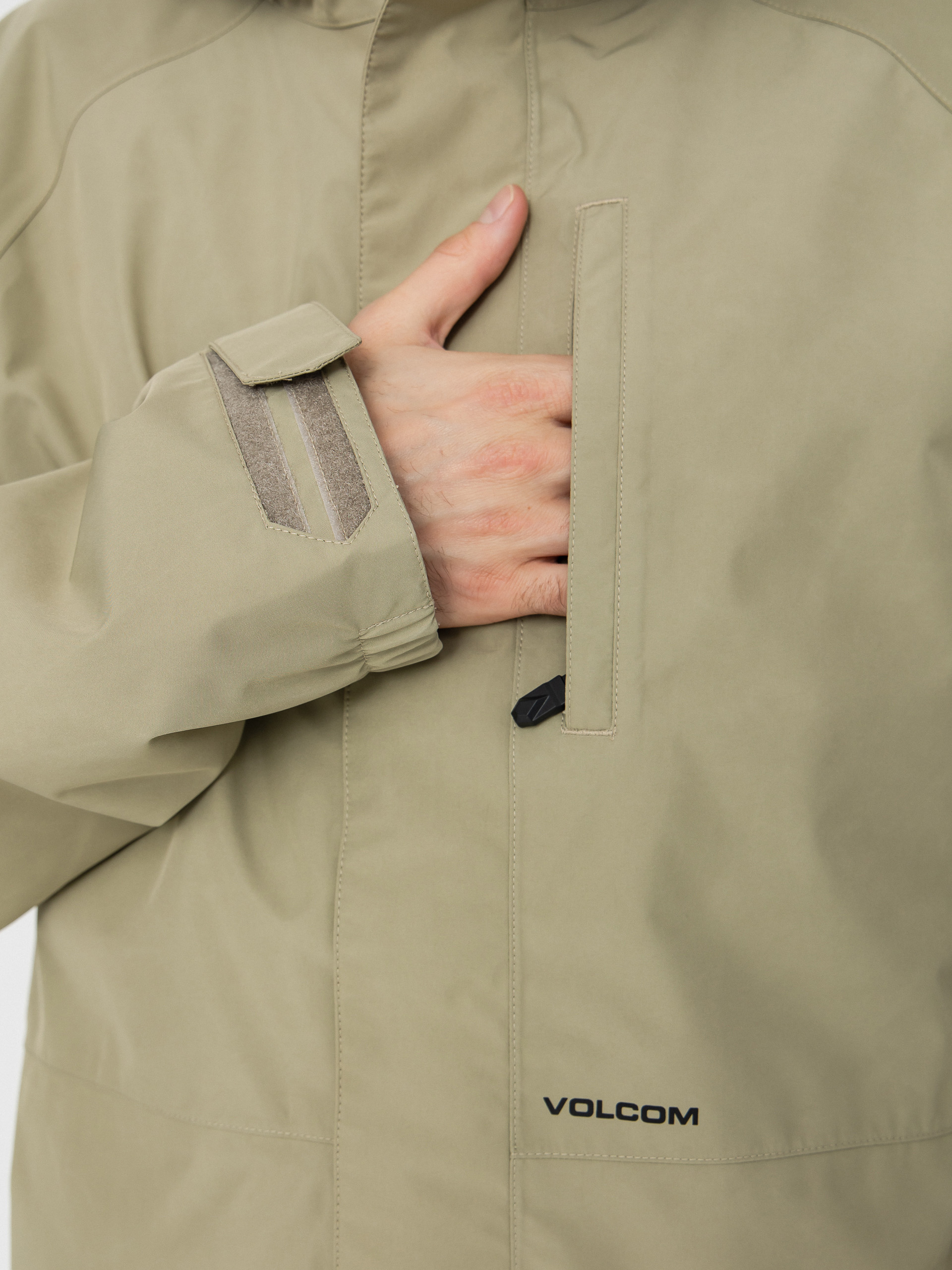 Pánská Snowboardová bunda Volcom Dua Ins Gore Tex (moss green)