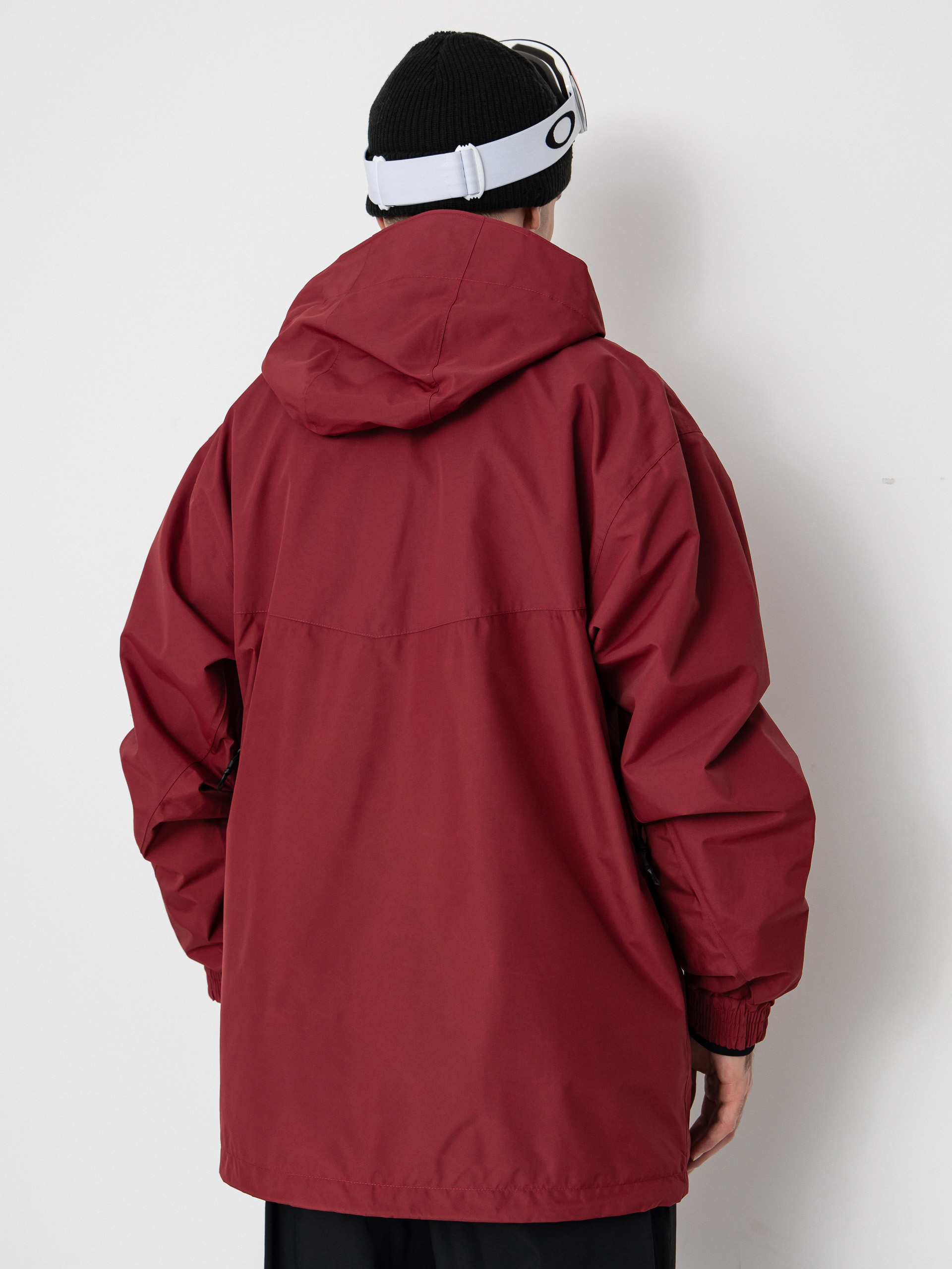 Pánská Snowboardová bunda Volcom Longo Gore Tex (burnt red)