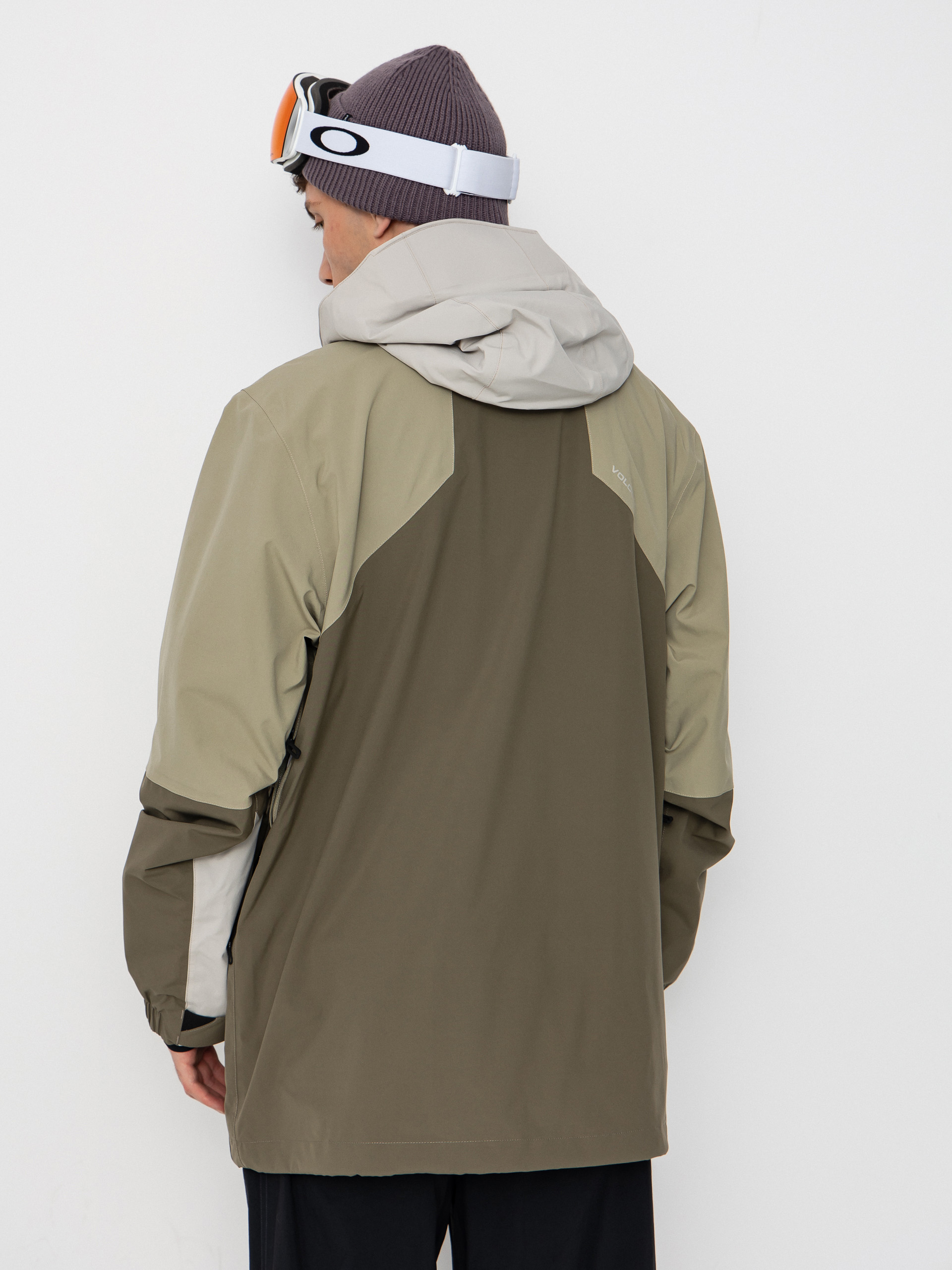 Pánská Snowboardová bunda Volcom Rnge Stretch 30K (moss green)