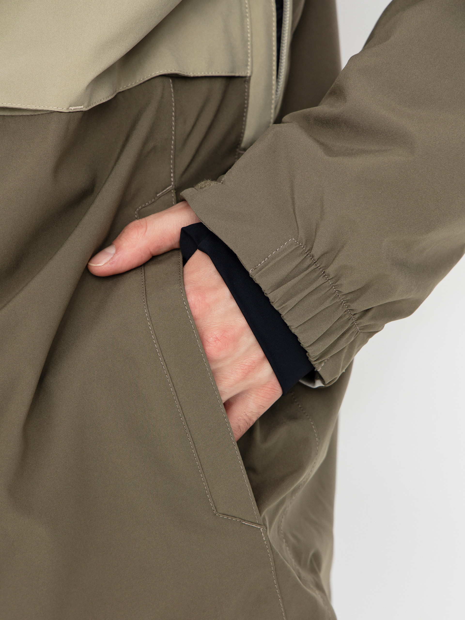 Pánská Snowboardová bunda Volcom Rnge Stretch 30K (moss green)