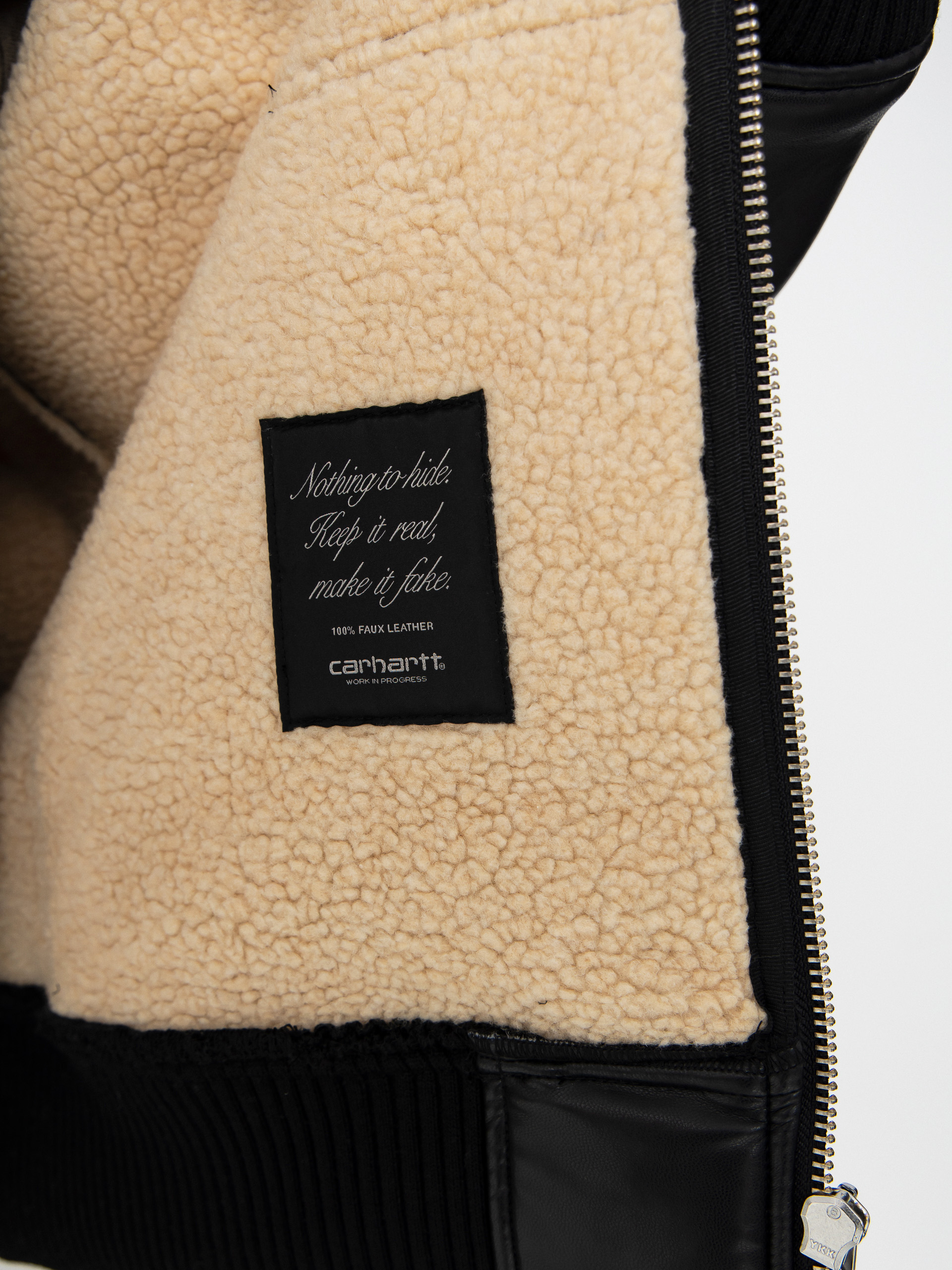 Bunda Carhartt WIP Shepton (black/natural)