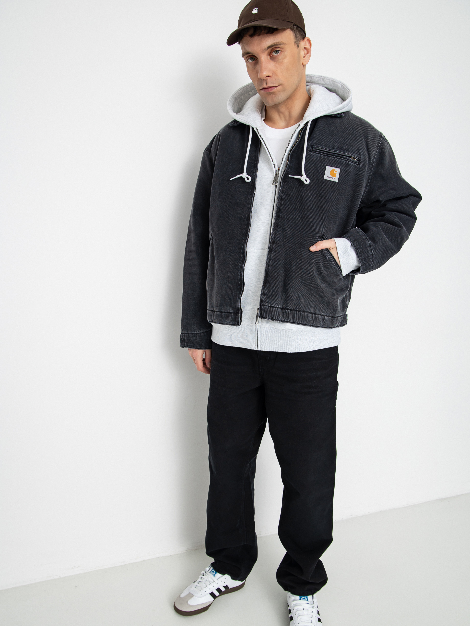 Bunda Carhartt WIP OG Detroit (black)