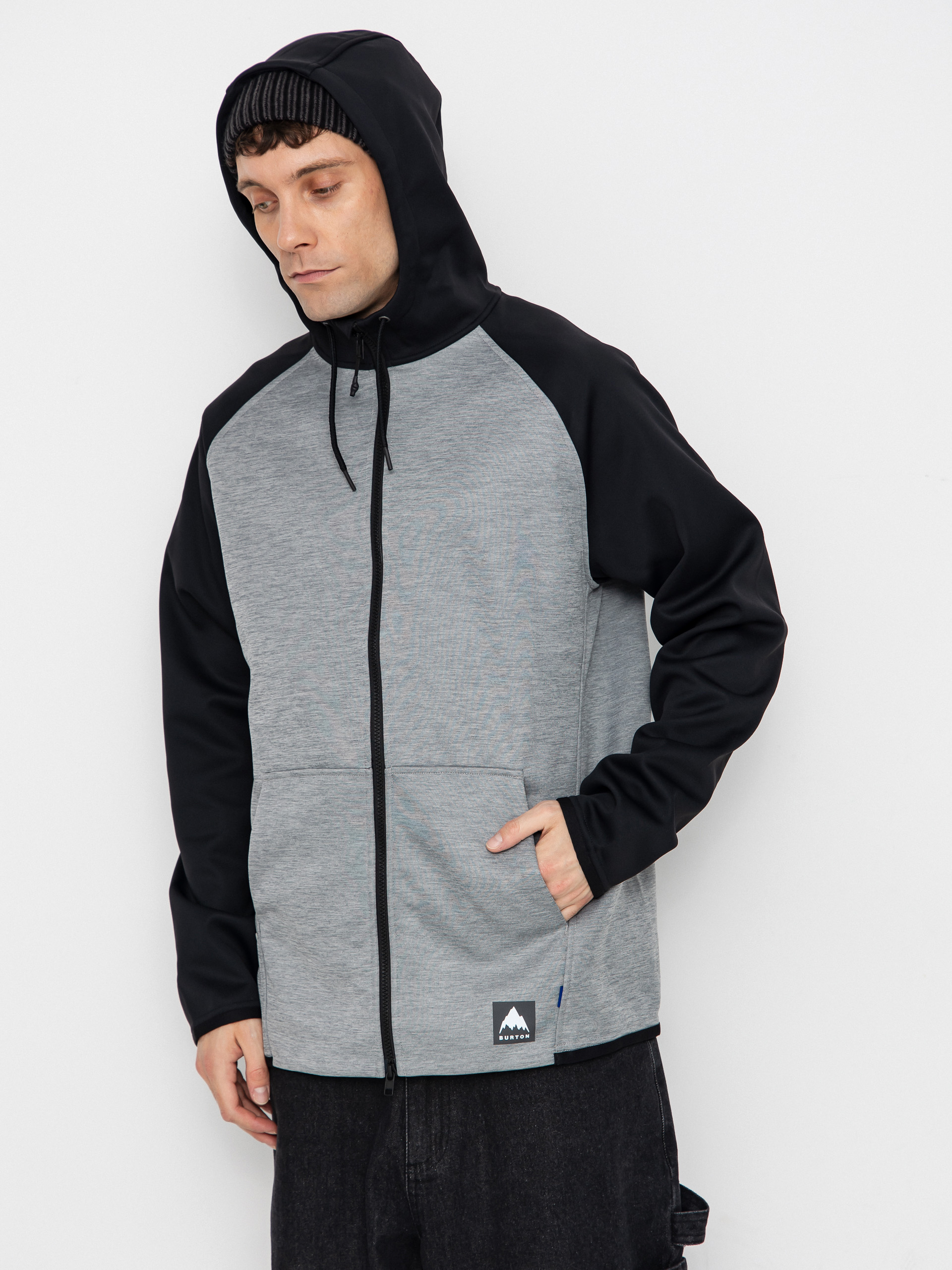 Pánská Termomikina  Burton Crown ZHD (gray heather/true black)