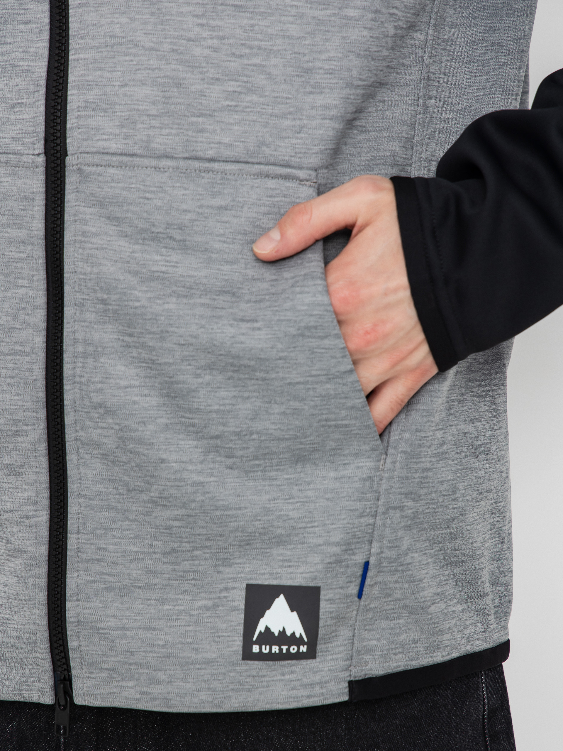 Pánská Termomikina  Burton Crown ZHD (gray heather/true black)