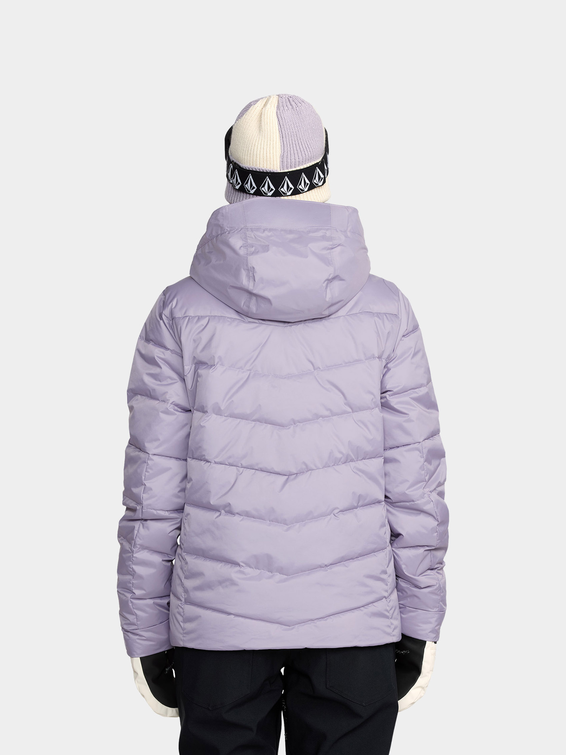 Dámská Snowboardová bunda Volcom Estes Puff (lavender aura)