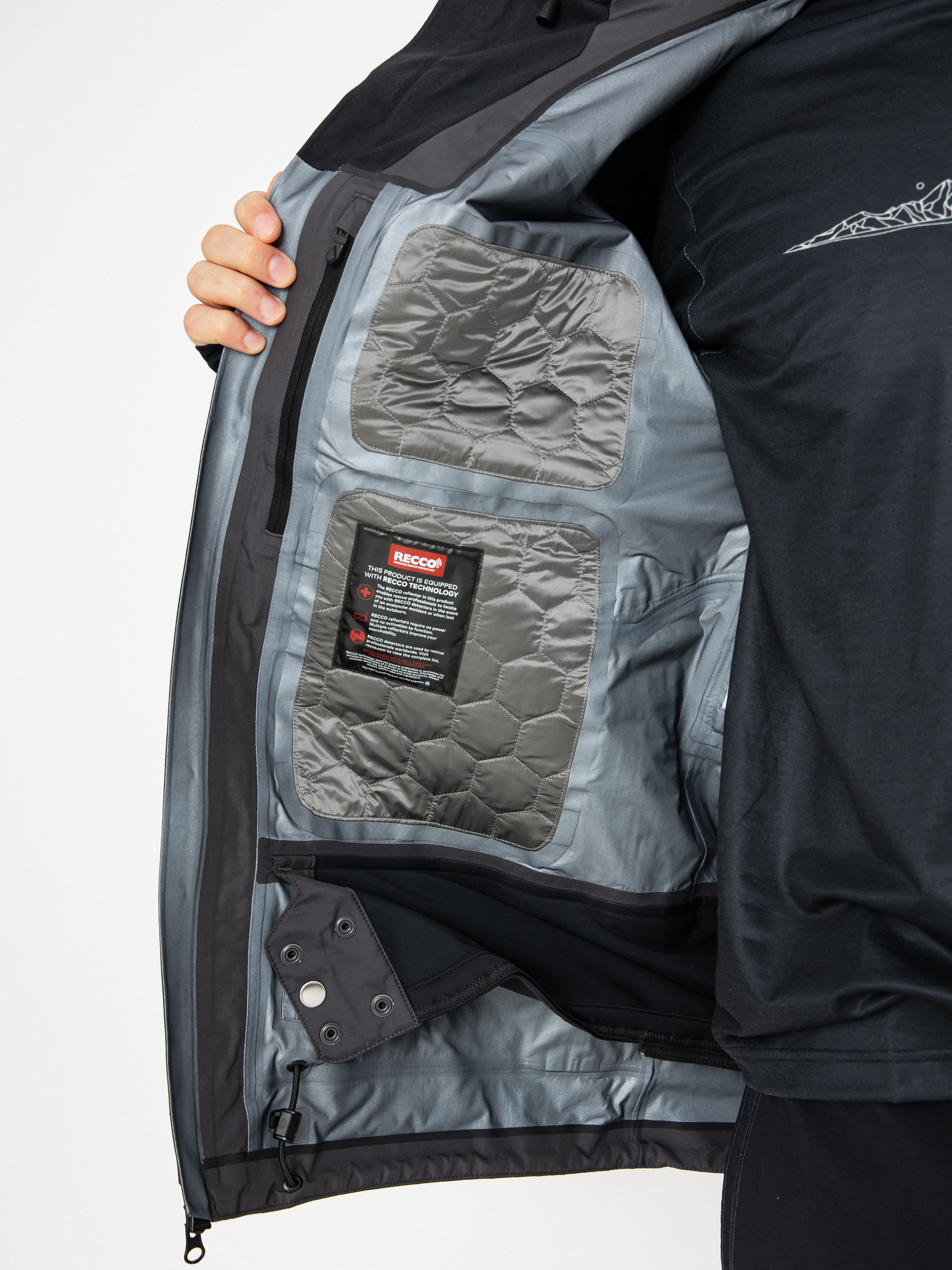 Pánská Snowboardová bunda Volcom Tds Inf Gore Tex (black)