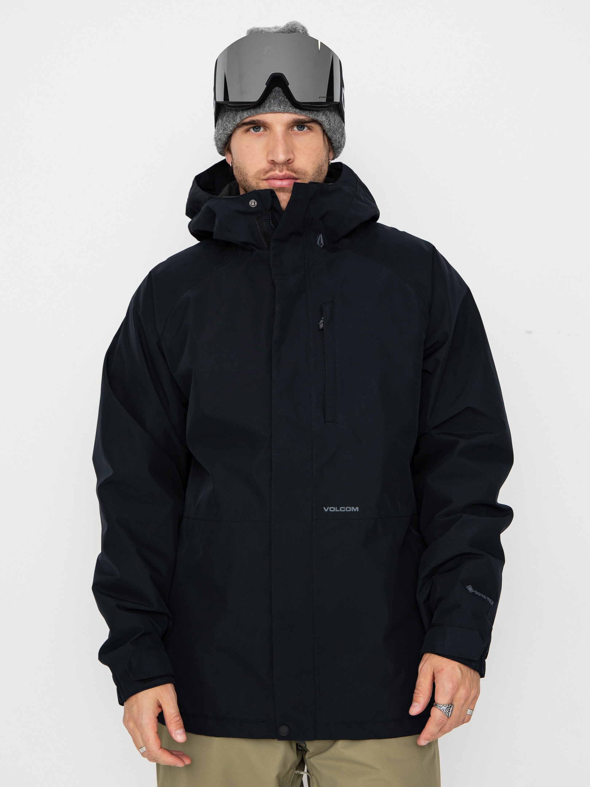 Snowboardovu00e1 bunda Volcom Dua Ins Gore Tex (black)