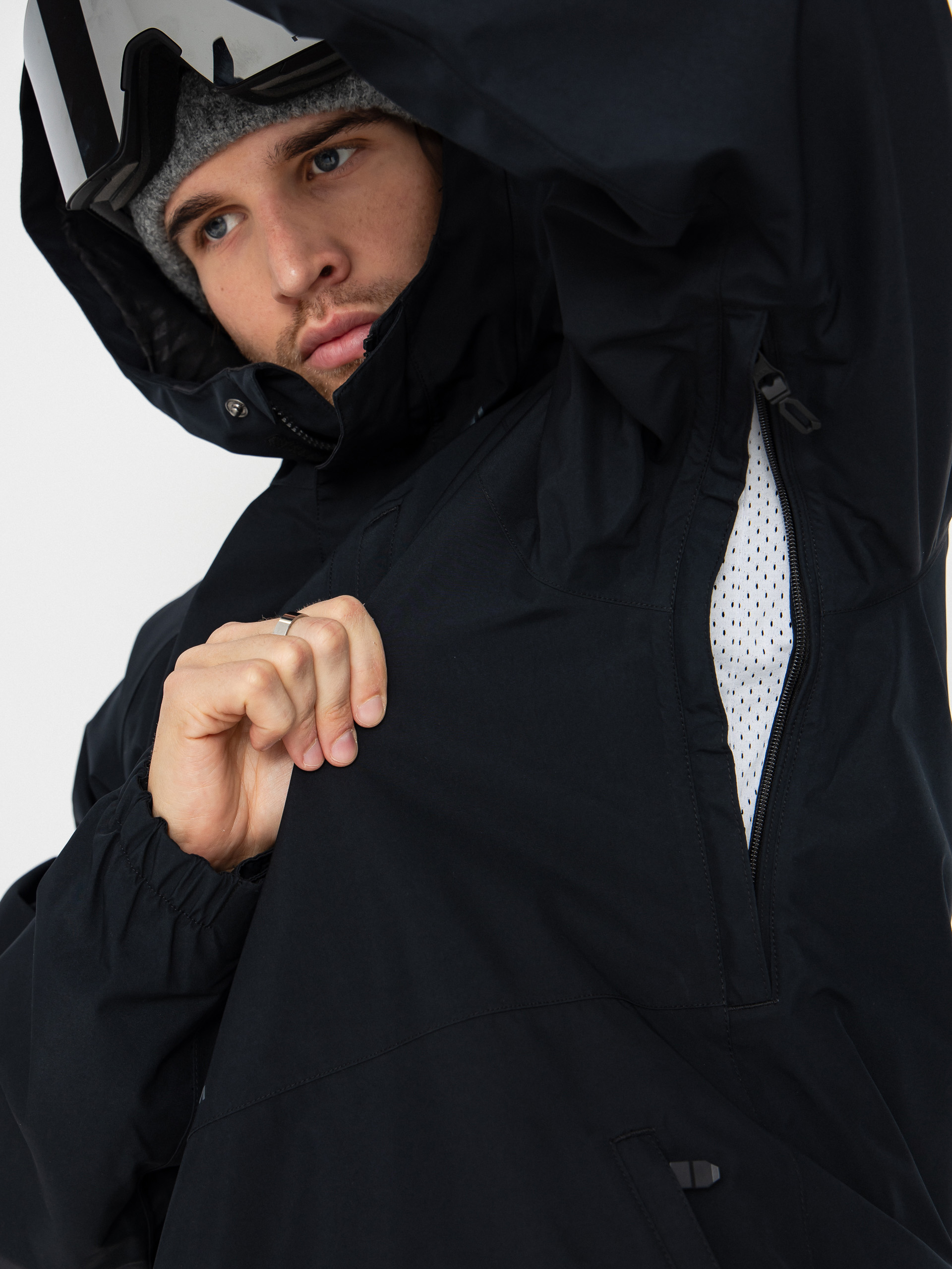 Pánská Snowboardová bunda Volcom Dua Ins Gore Tex (black)