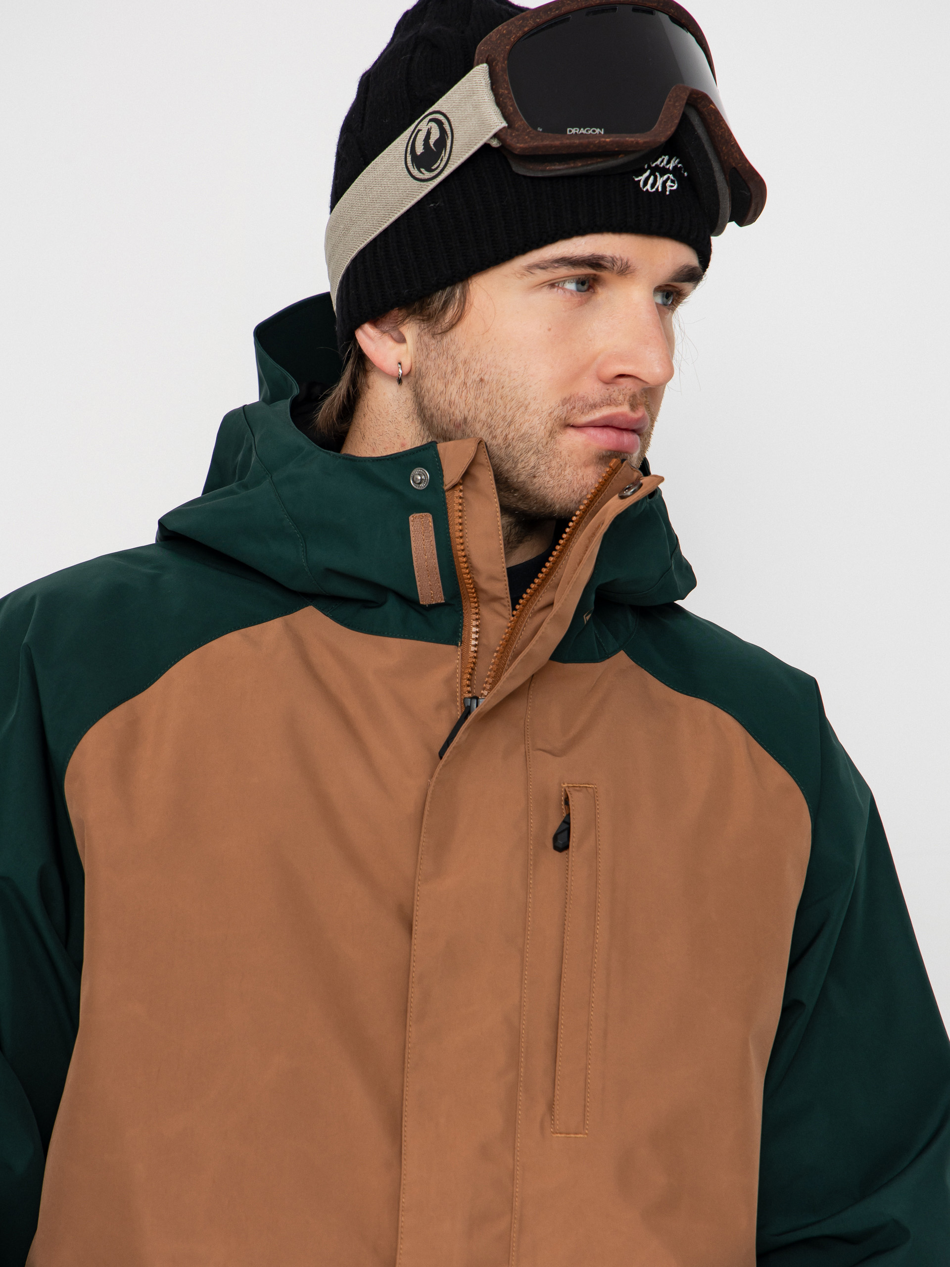 Pánská Snowboardová bunda Volcom Dua Ins Gore Tex (terra brown)