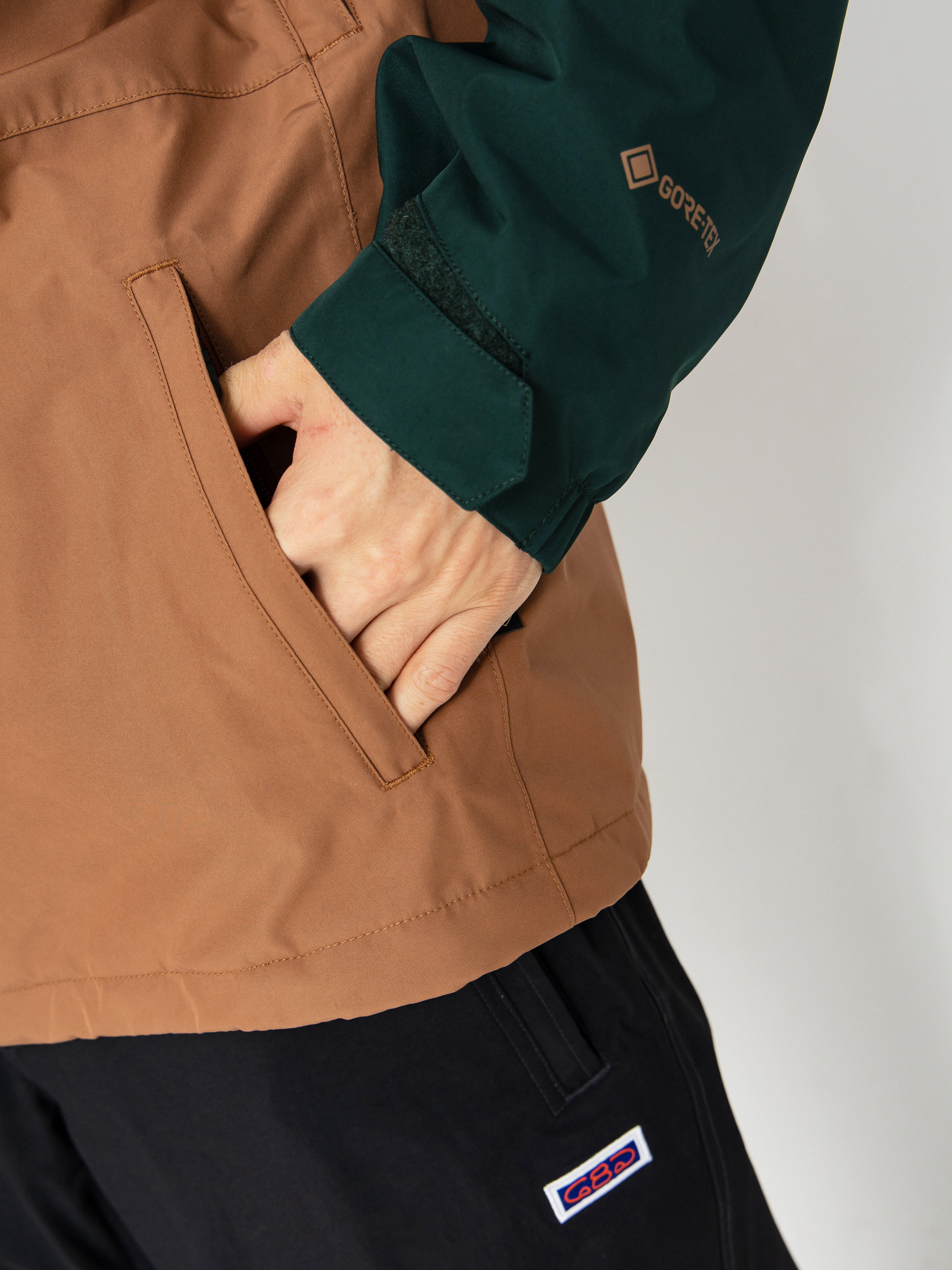 Pánská Snowboardová bunda Volcom Dua Ins Gore Tex (terra brown)