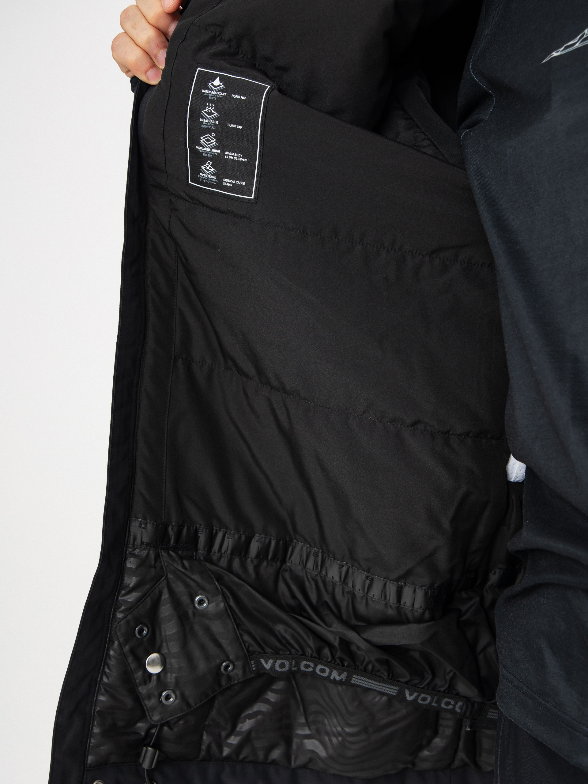 Pánská Snowboardová bunda Volcom Primry Ins (black)