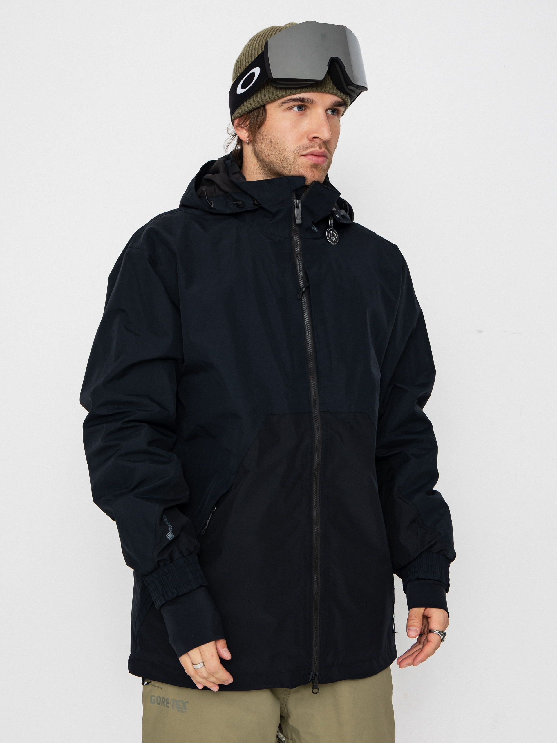 Pánská Snowboardová bunda Volcom Longo Gore Tex (black)
