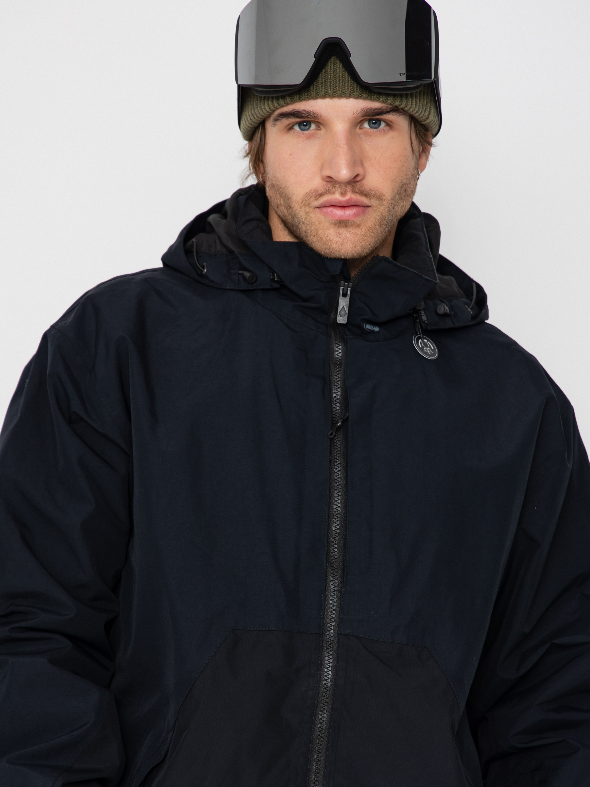 Pánská Snowboardová bunda Volcom Longo Gore Tex (black)