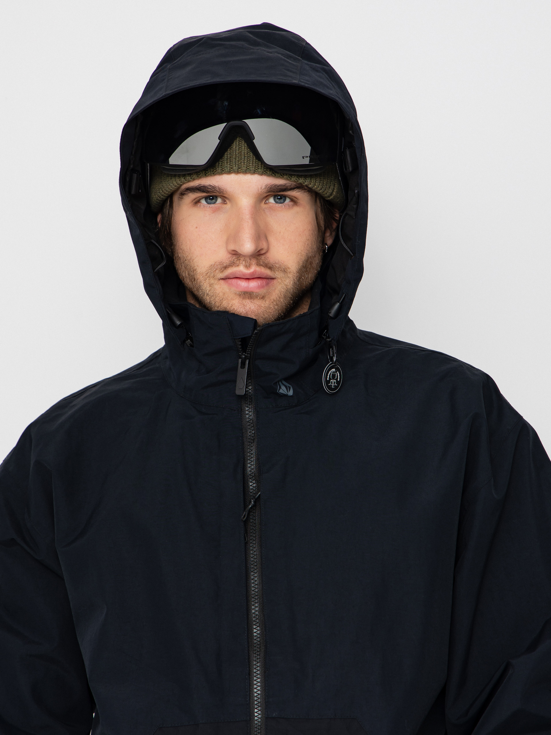 Pánská Snowboardová bunda Volcom Longo Gore Tex (black)