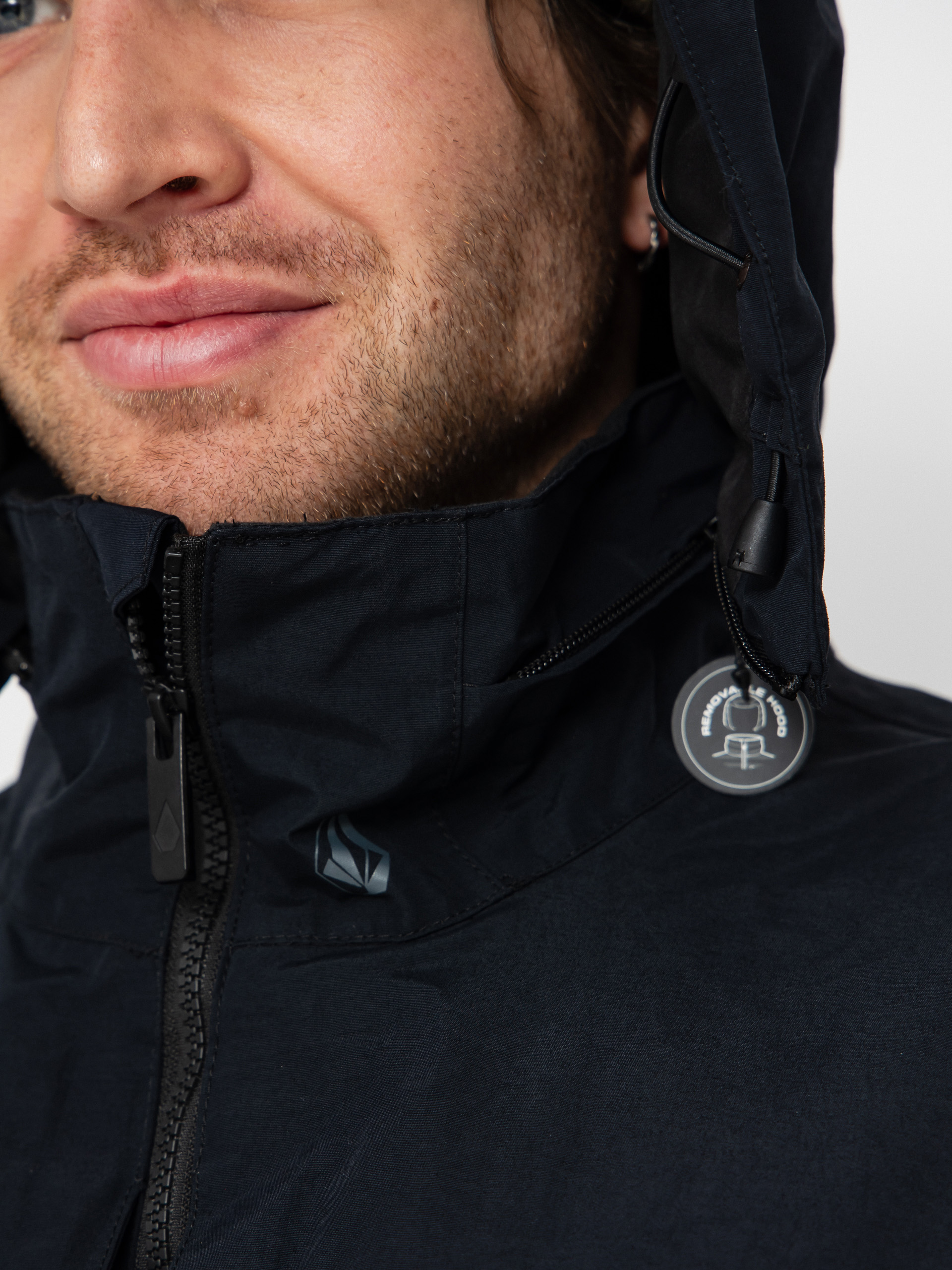 Pánská Snowboardová bunda Volcom Longo Gore Tex (black)