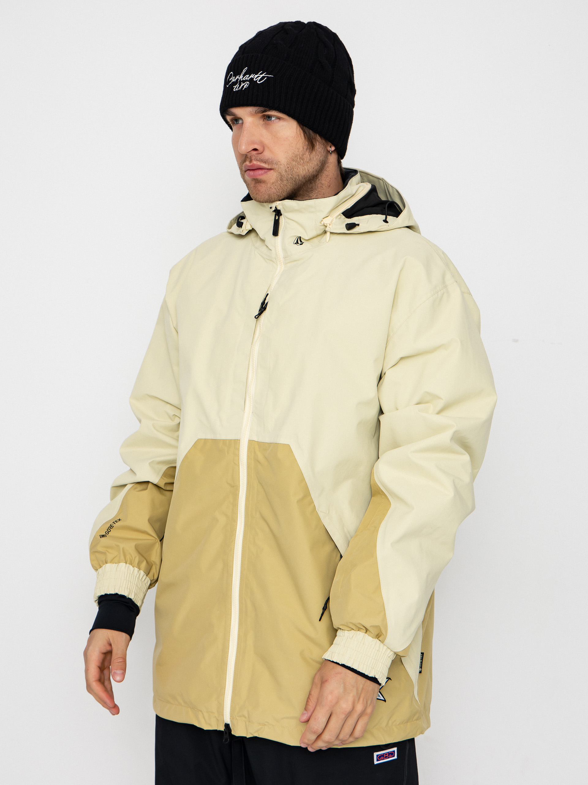 Pánská Snowboardová bunda Volcom Longo Gore Tex (chino)
