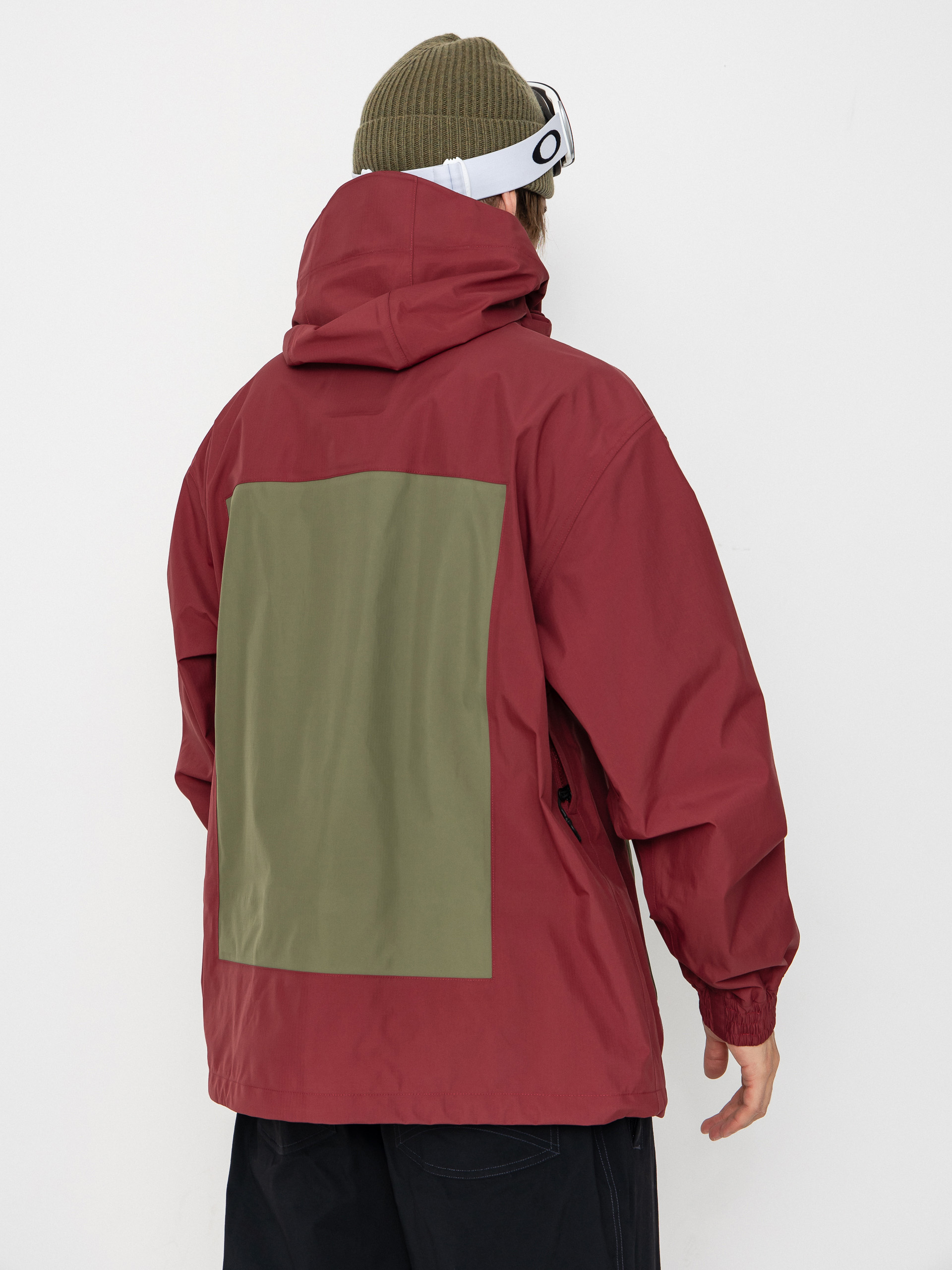 Pánská Snowboardová bunda Volcom Arthur 3L (burnt red)