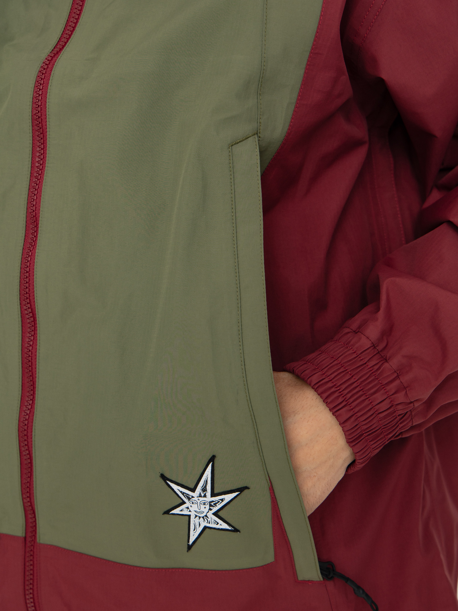 Pánská Snowboardová bunda Volcom Arthur 3L (burnt red)