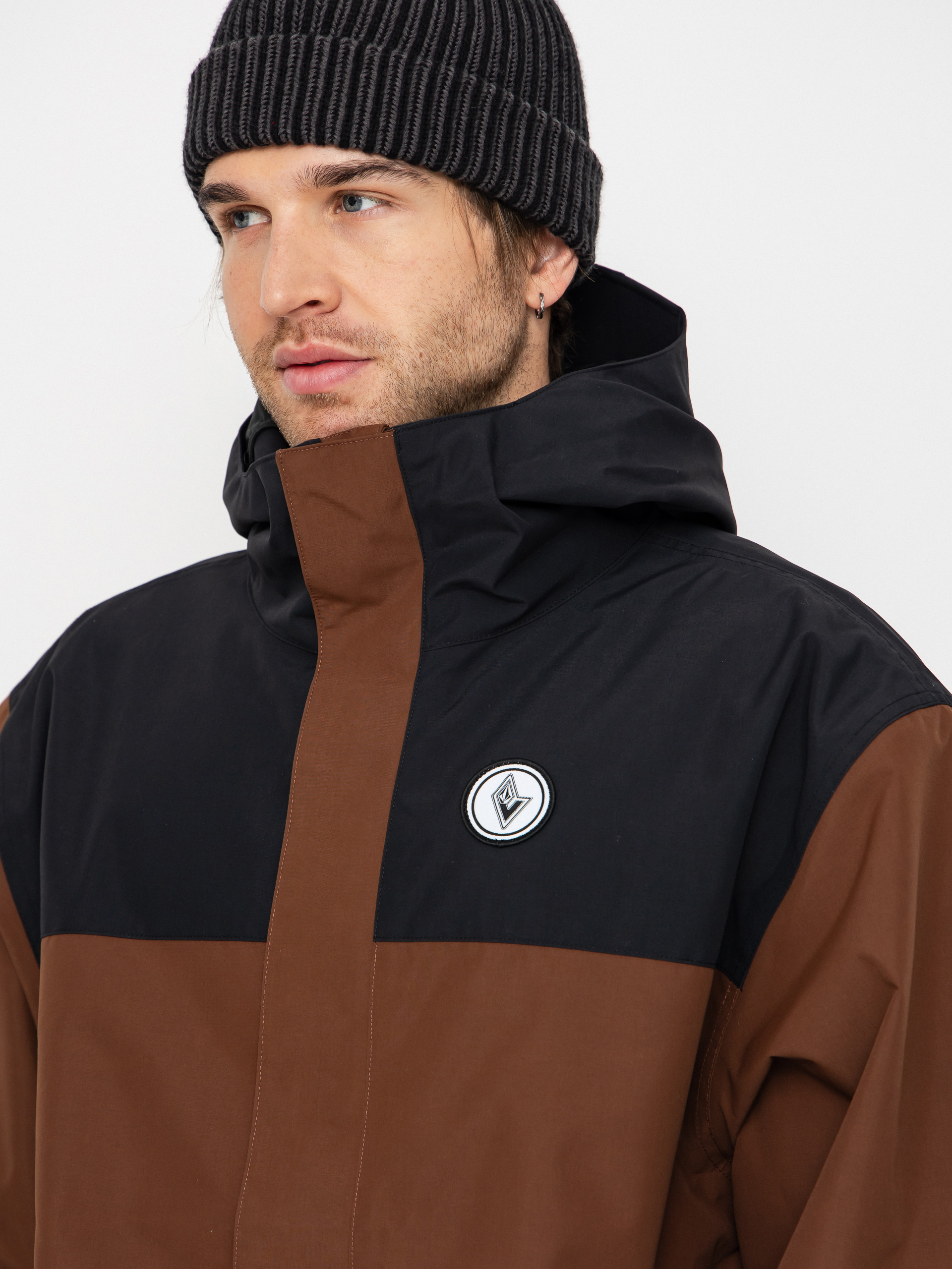 Pánská Snowboardová bunda Volcom Buckthreeeighty (brown)