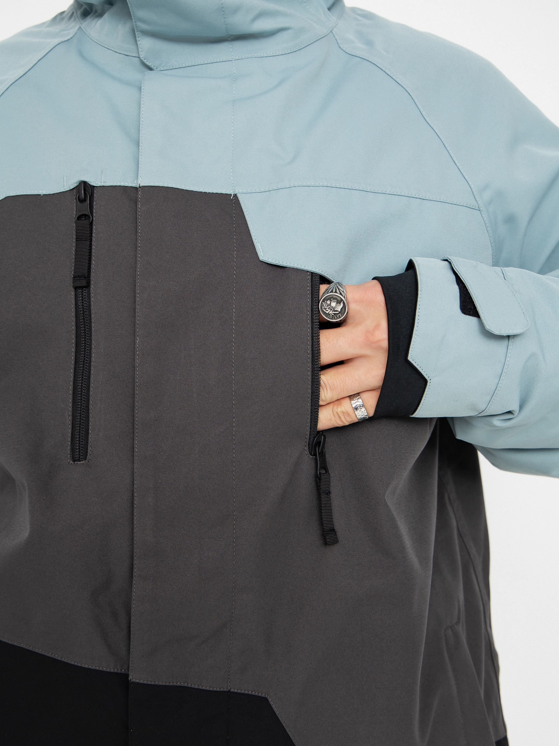 Pánská Snowboardová bunda 686 Geo Insulated (dusty marine colorblock)