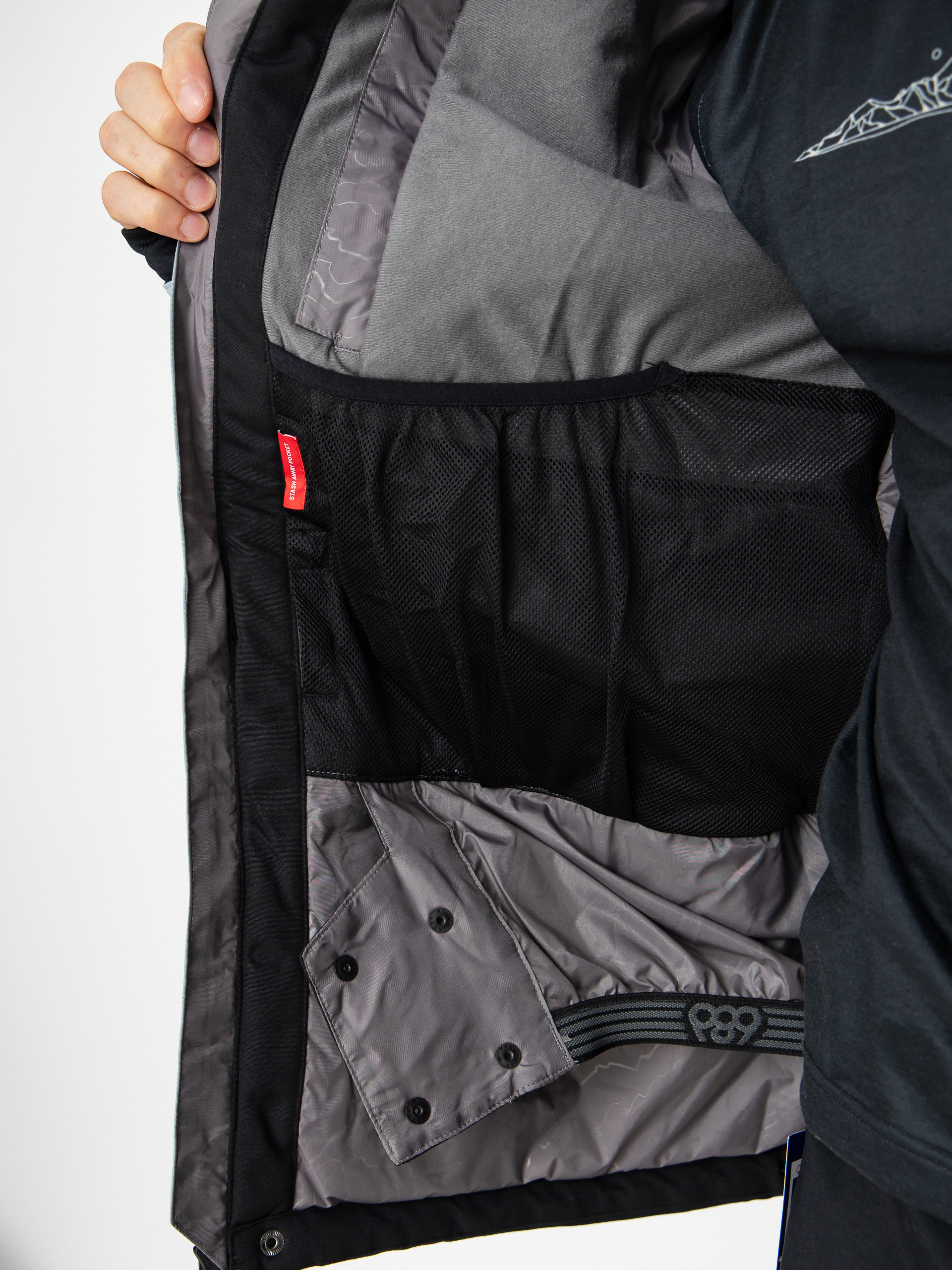 Pánská Snowboardová bunda 686 Geo Insulated (dusty marine colorblock)