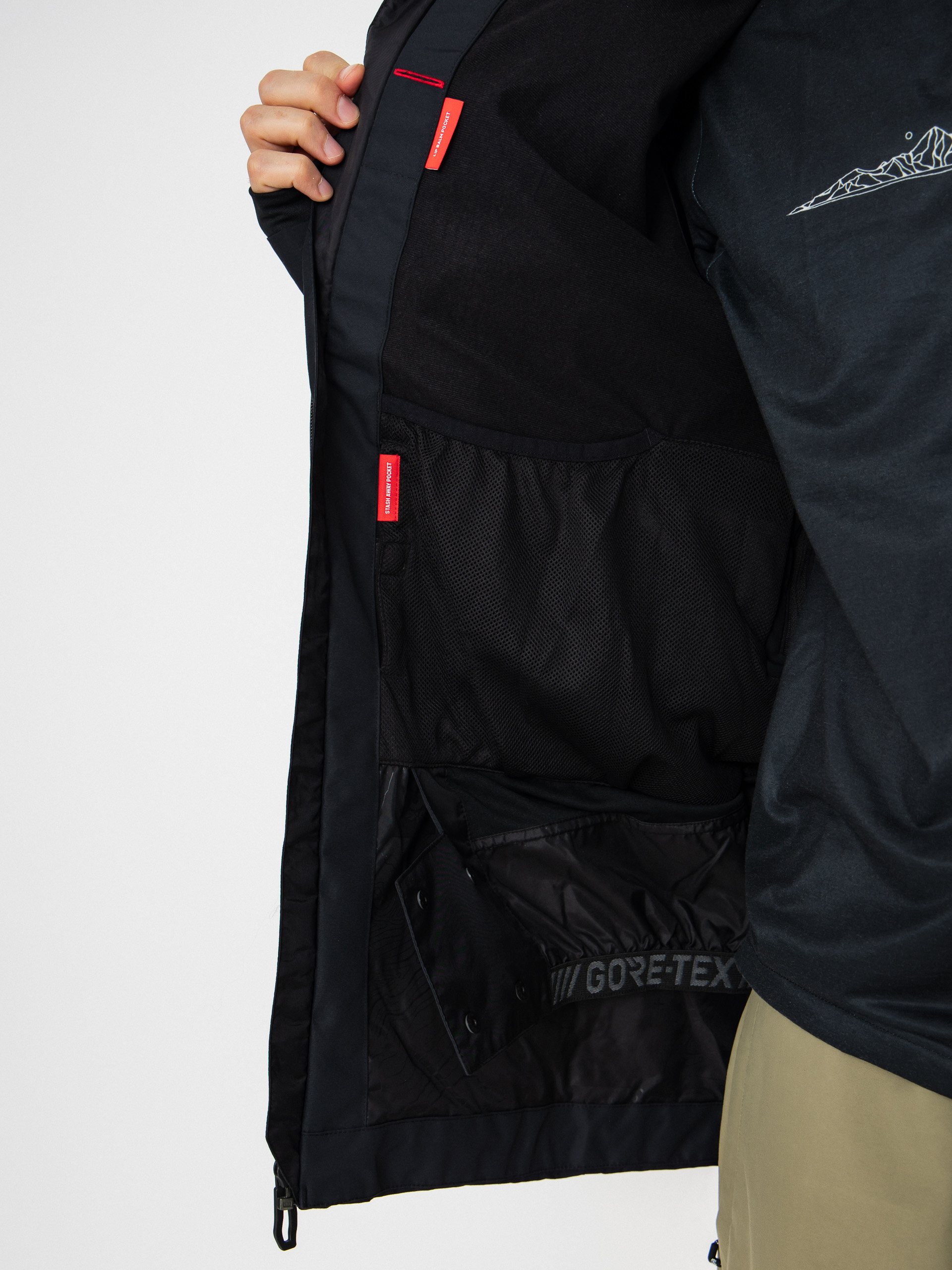 Pánská Snowboardová bunda 686 Gore-TeX GT Thermagraph (black)