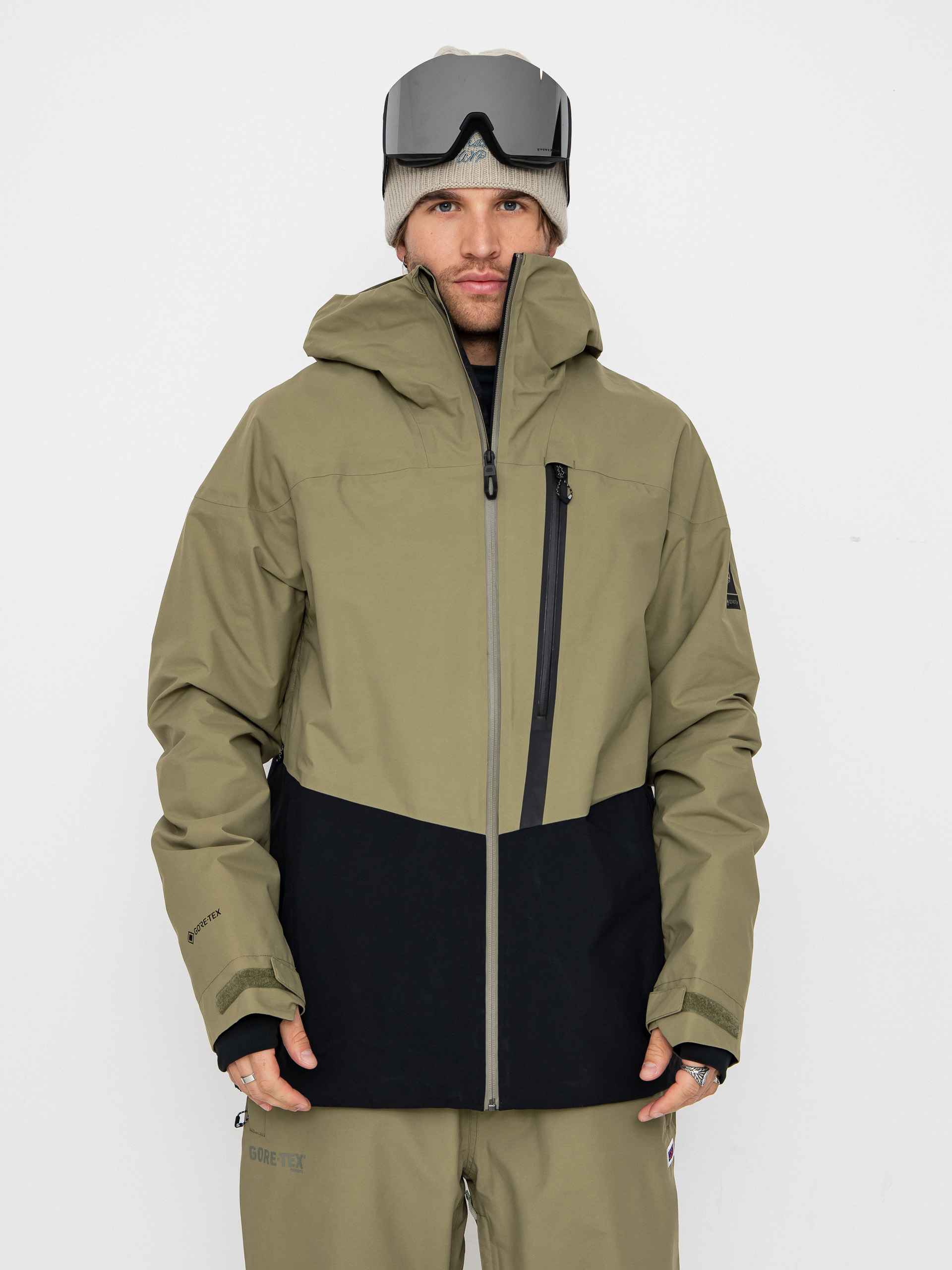 Snowboardová bunda 686 Gore-TeX GT Thermagraph (sage colorblock)
