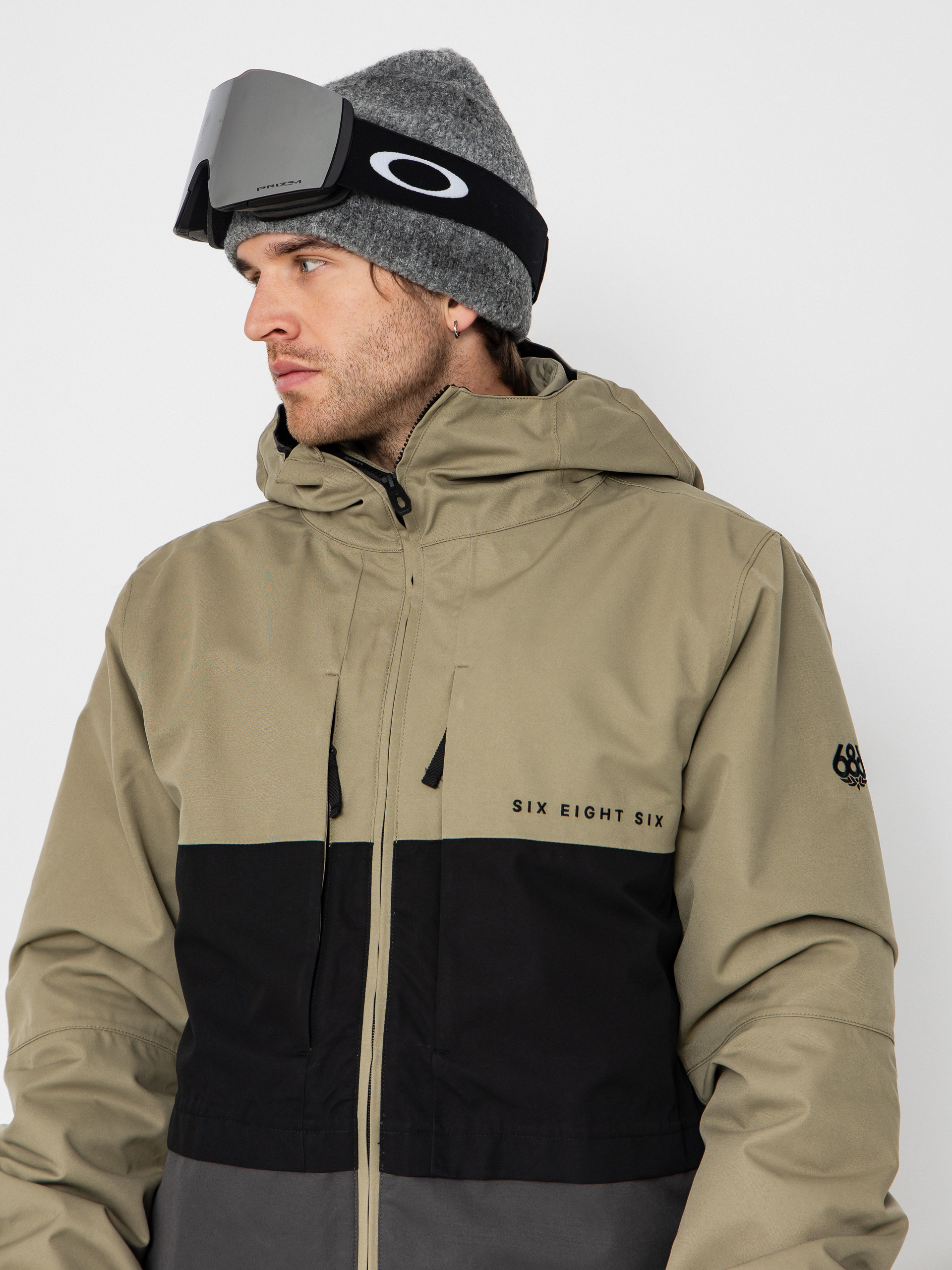 Pánská Snowboardová bunda 686 Smarty 3 In 1 Form (sage colorblock)