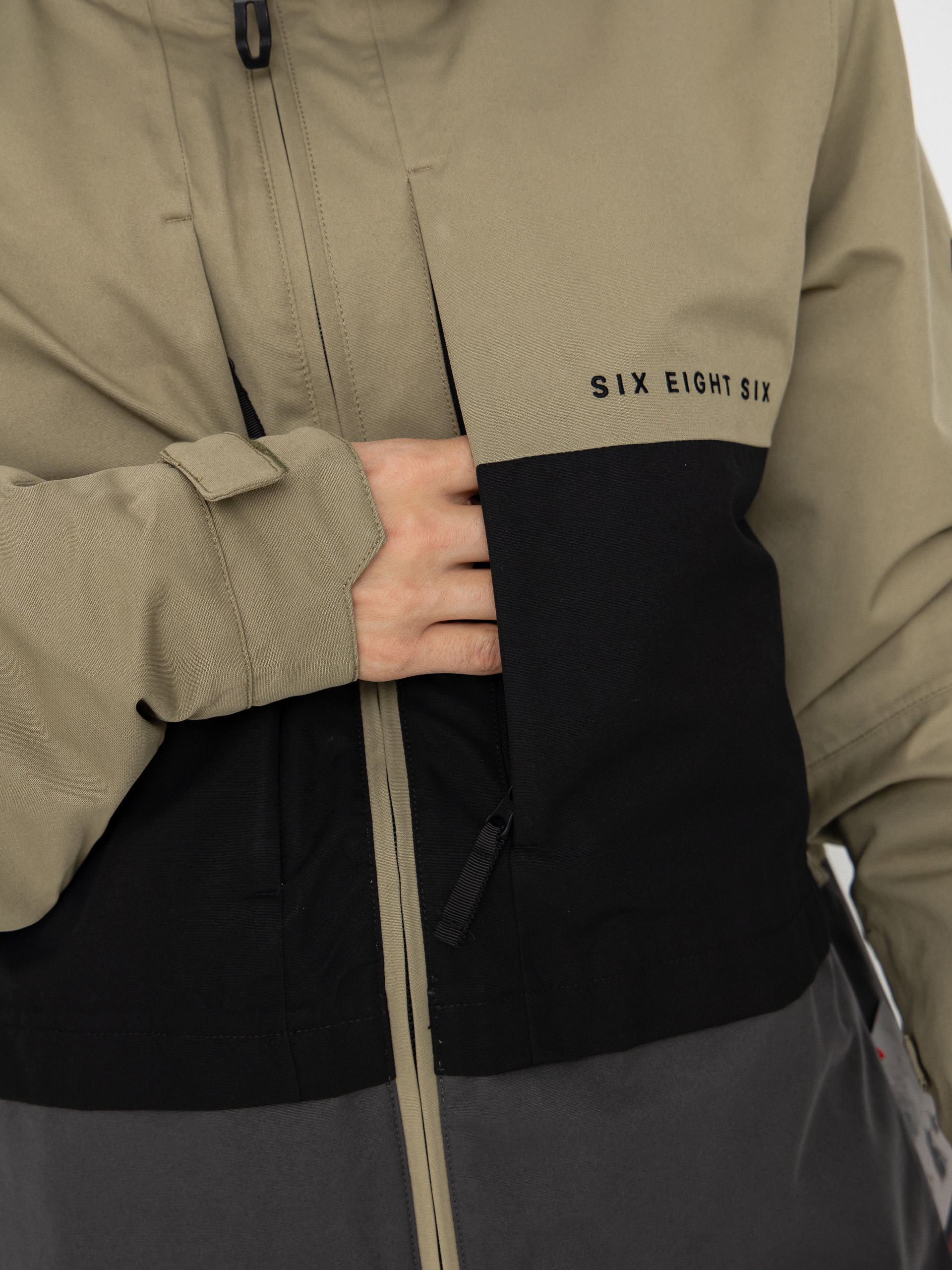 Pánská Snowboardová bunda 686 Smarty 3 In 1 Form (sage colorblock)