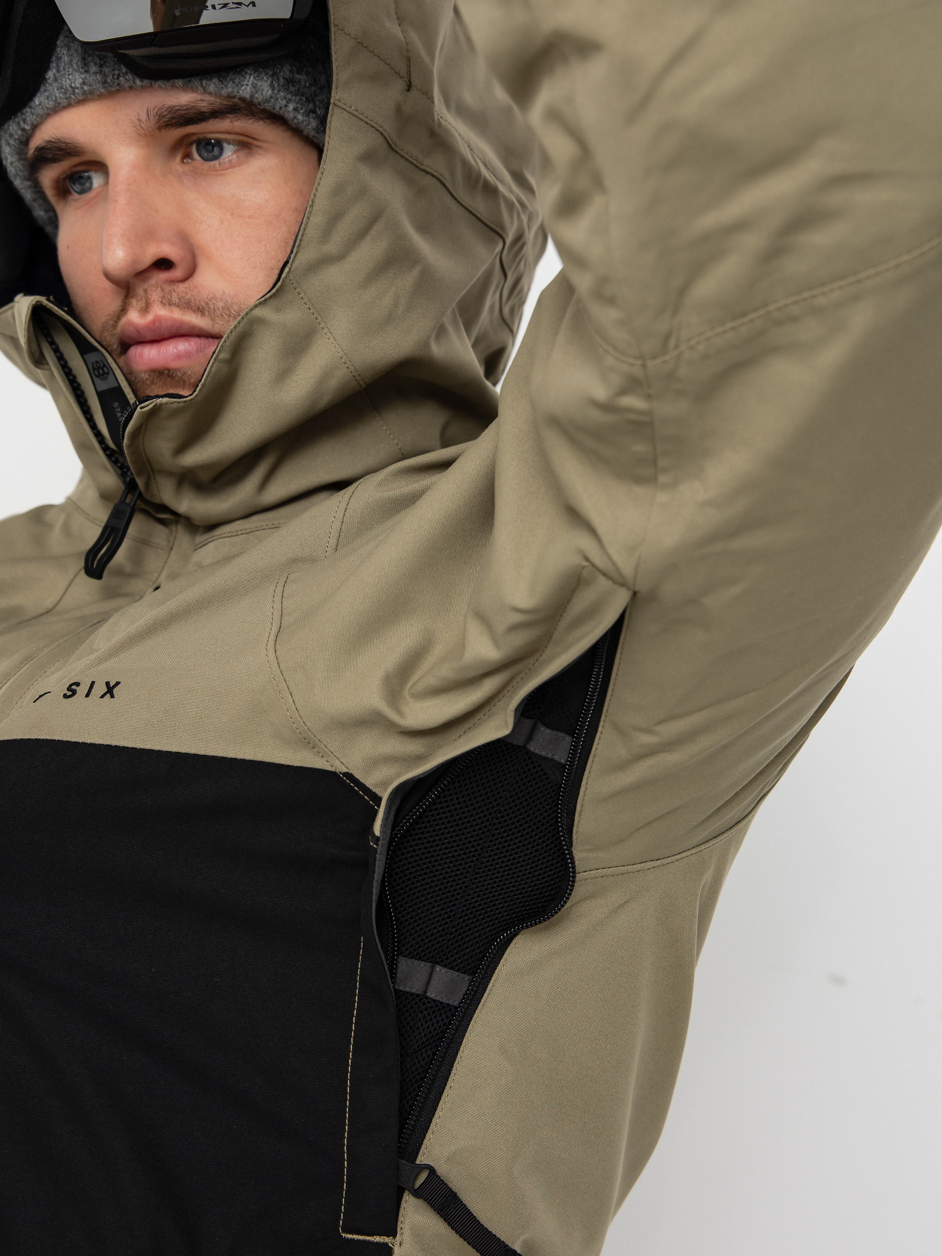 Pánská Snowboardová bunda 686 Smarty 3 In 1 Form (sage colorblock)