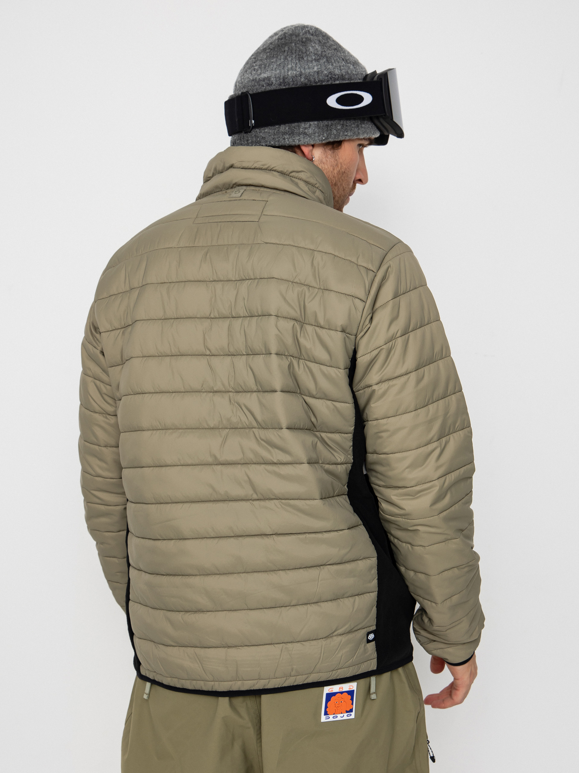 Pánská Snowboardová bunda 686 Smarty 3 In 1 Form (sage colorblock)